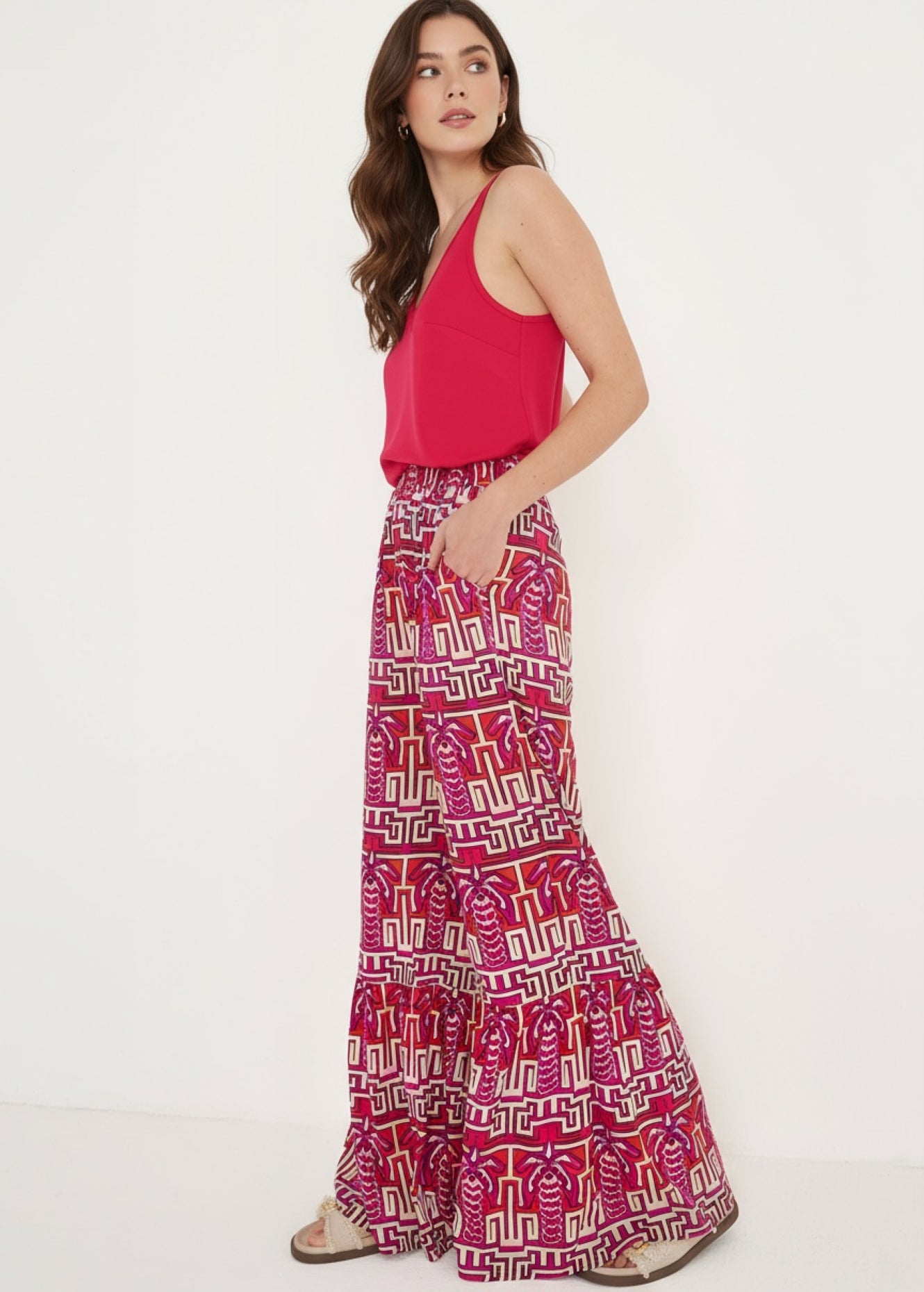 Pantaloni Porto Vita Alta