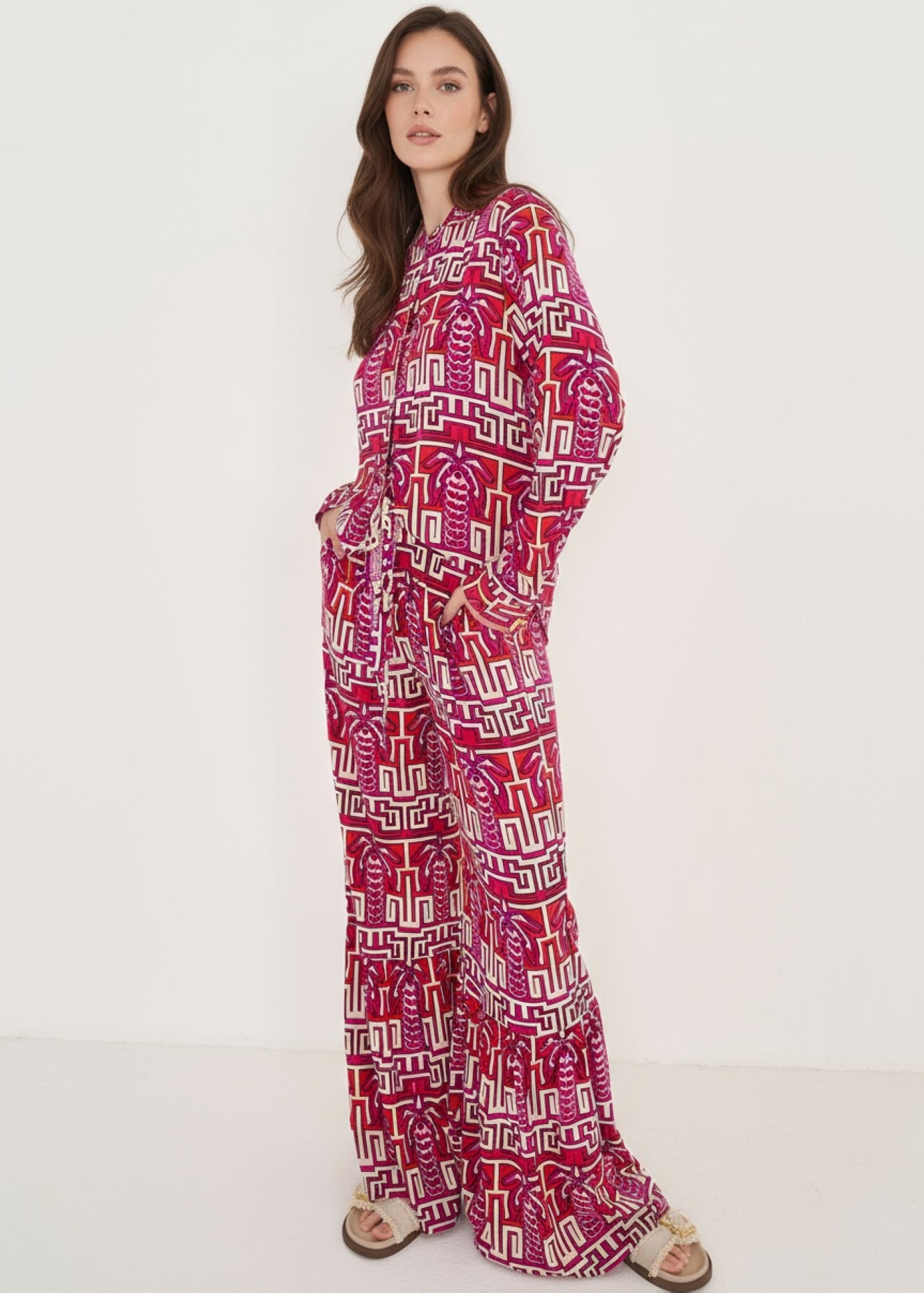 Pantaloni Porto Vita Alta