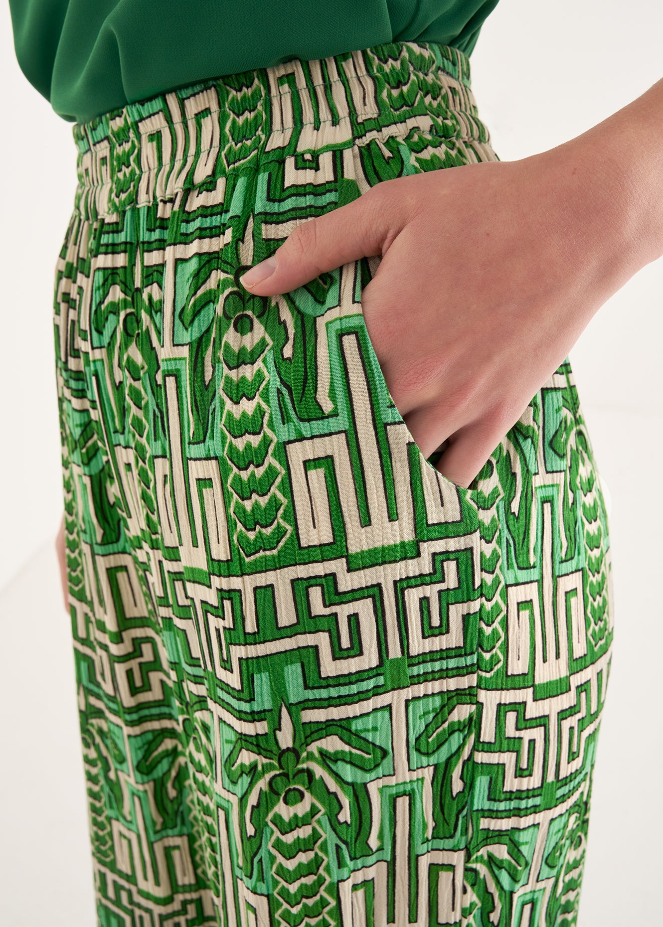 Pantaloni Porto Vita Alta