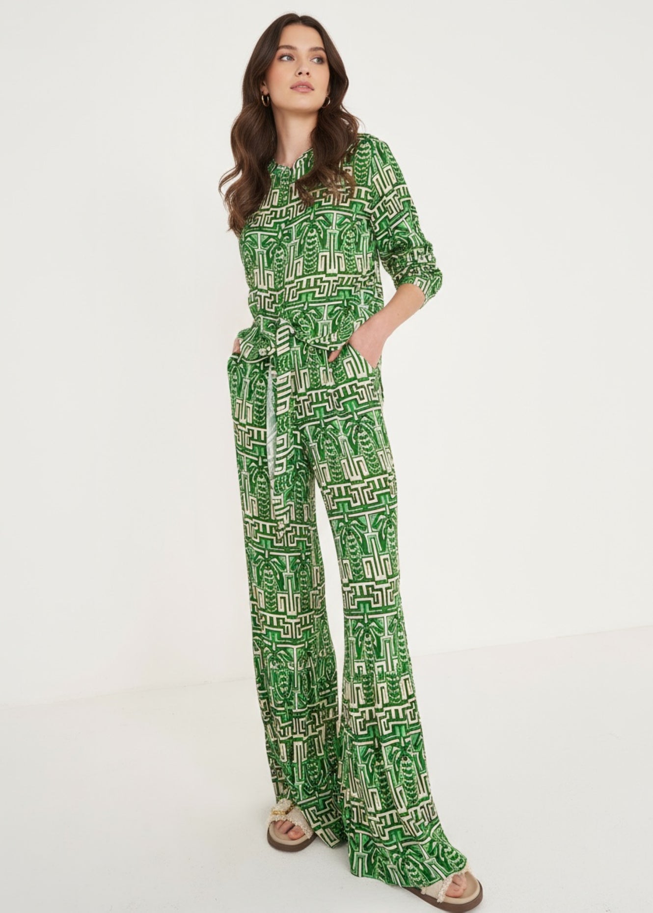 Pantaloni Porto Vita Alta