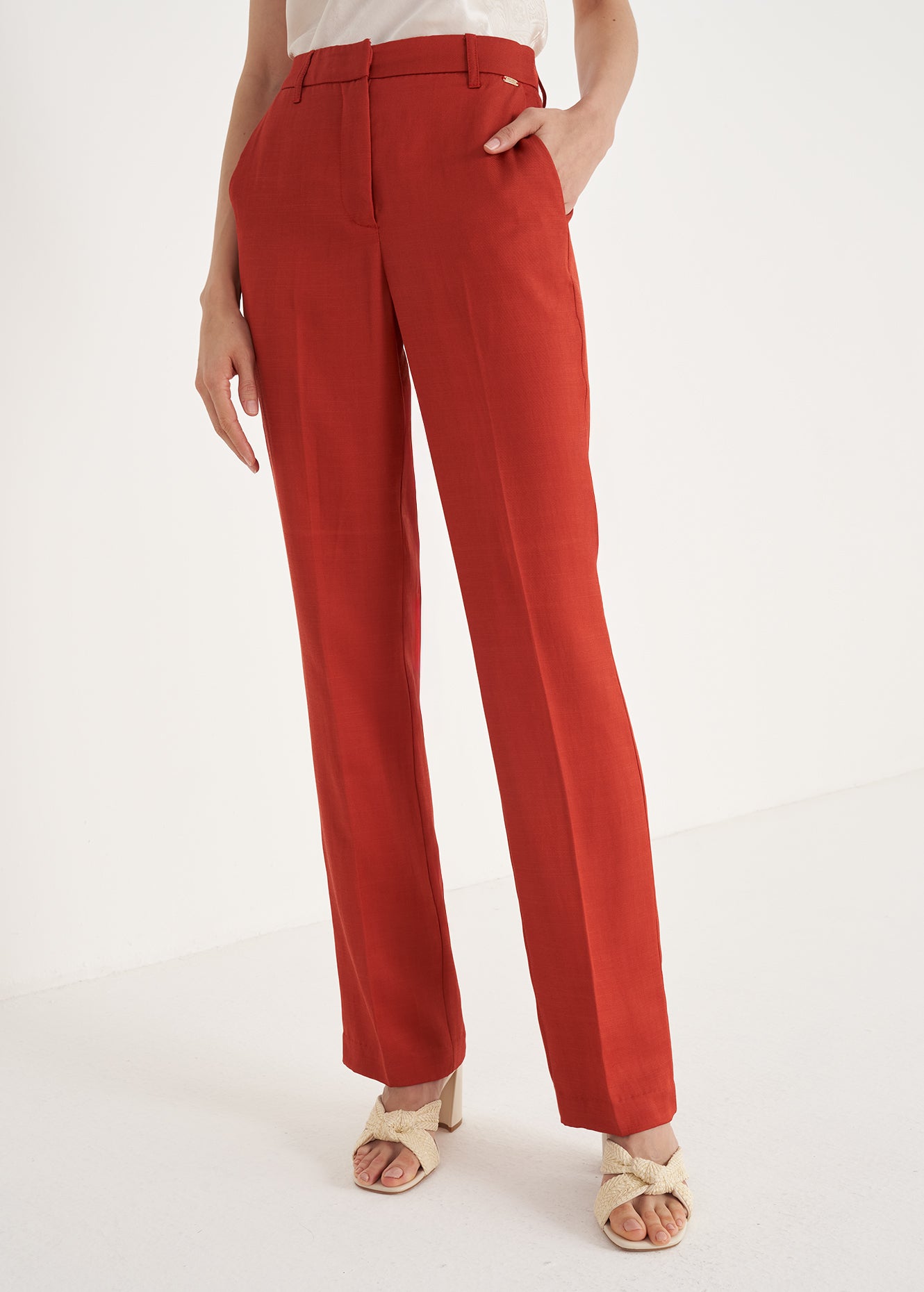 Pantaloni Jacqueline-L Lino & Viscosa