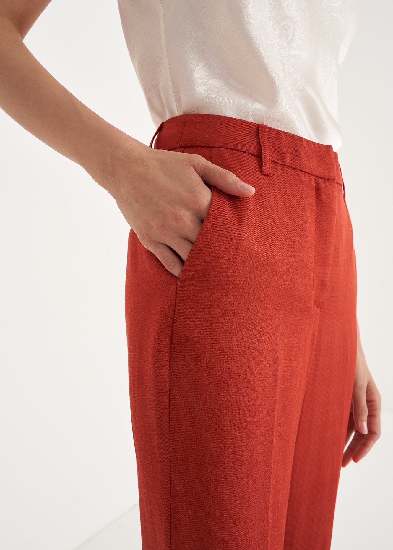 Pantaloni Jacqueline-L Lino & Viscosa