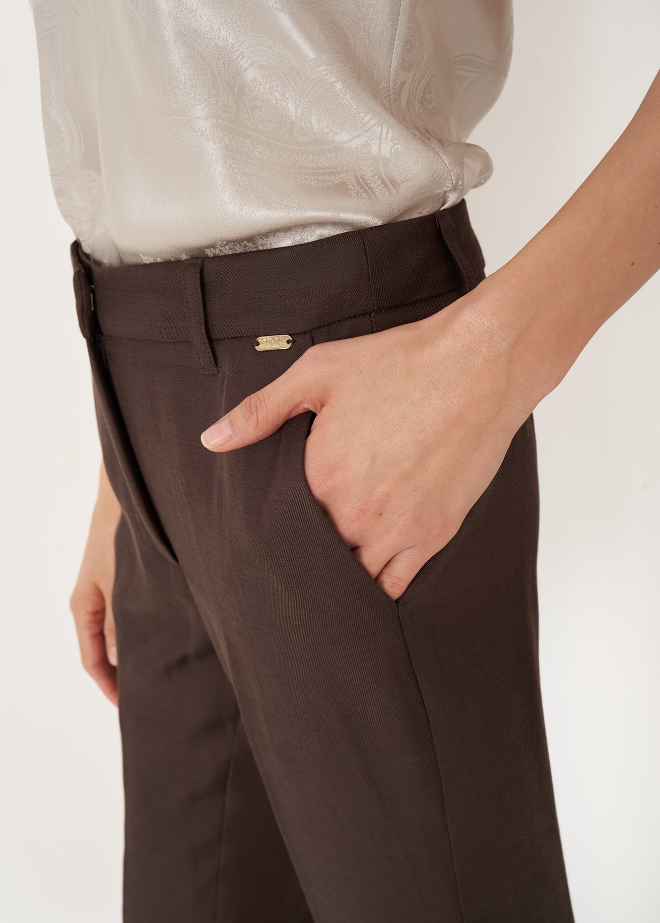 Pantaloni Jacqueline-L Lino & Viscosa