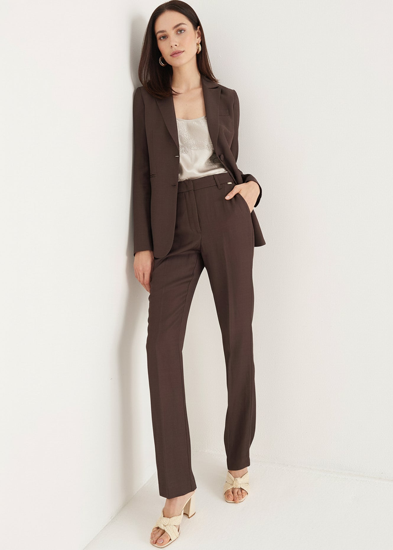 Pantaloni Jacqueline-L Lino & Viscosa