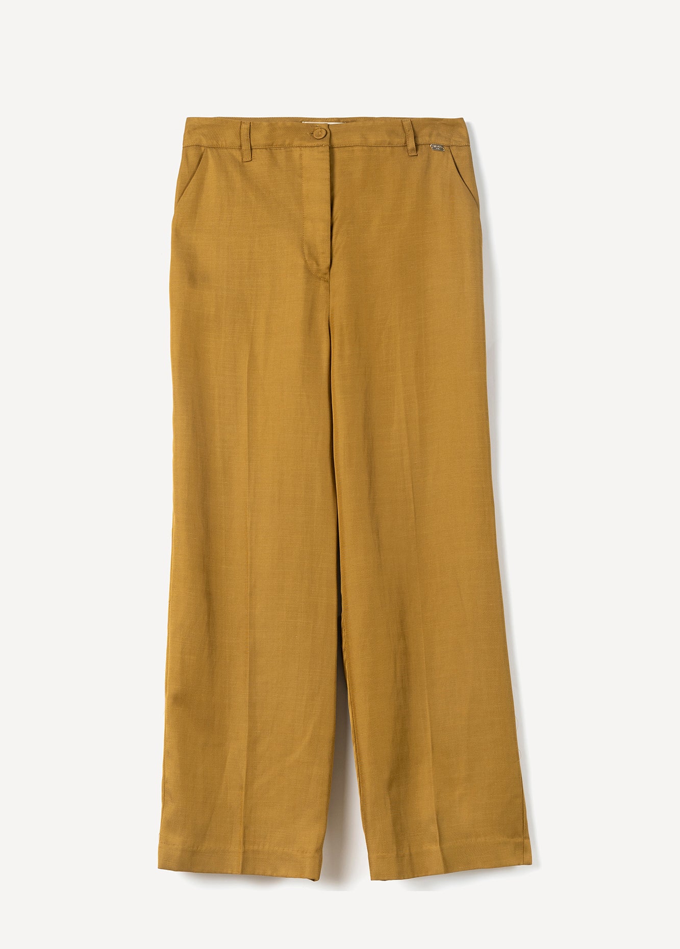 Pantaloni Paolo In Misto Lino