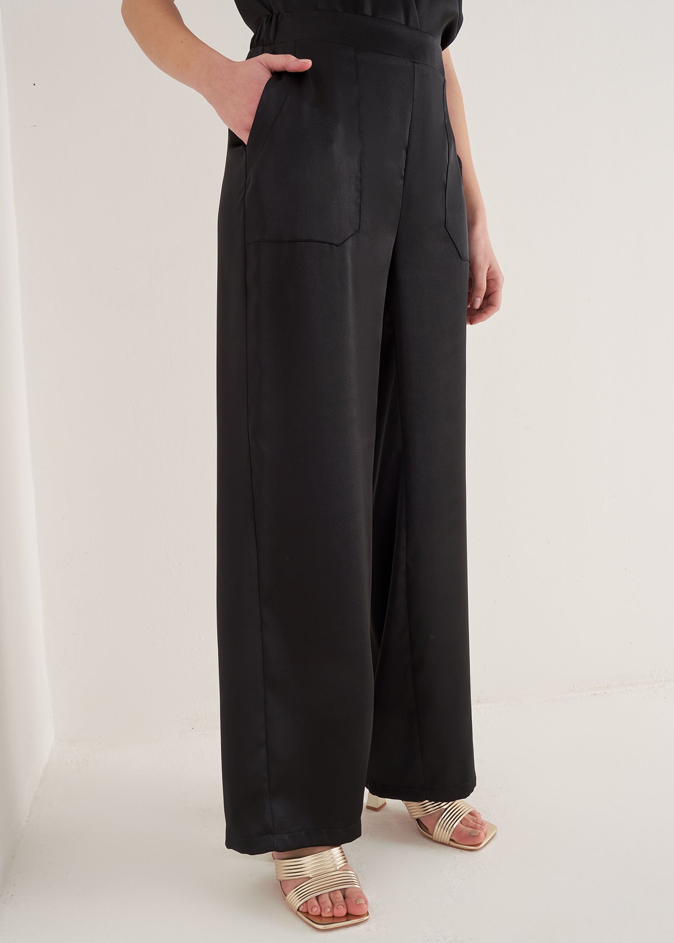 Pantaloni Pablo In Satin