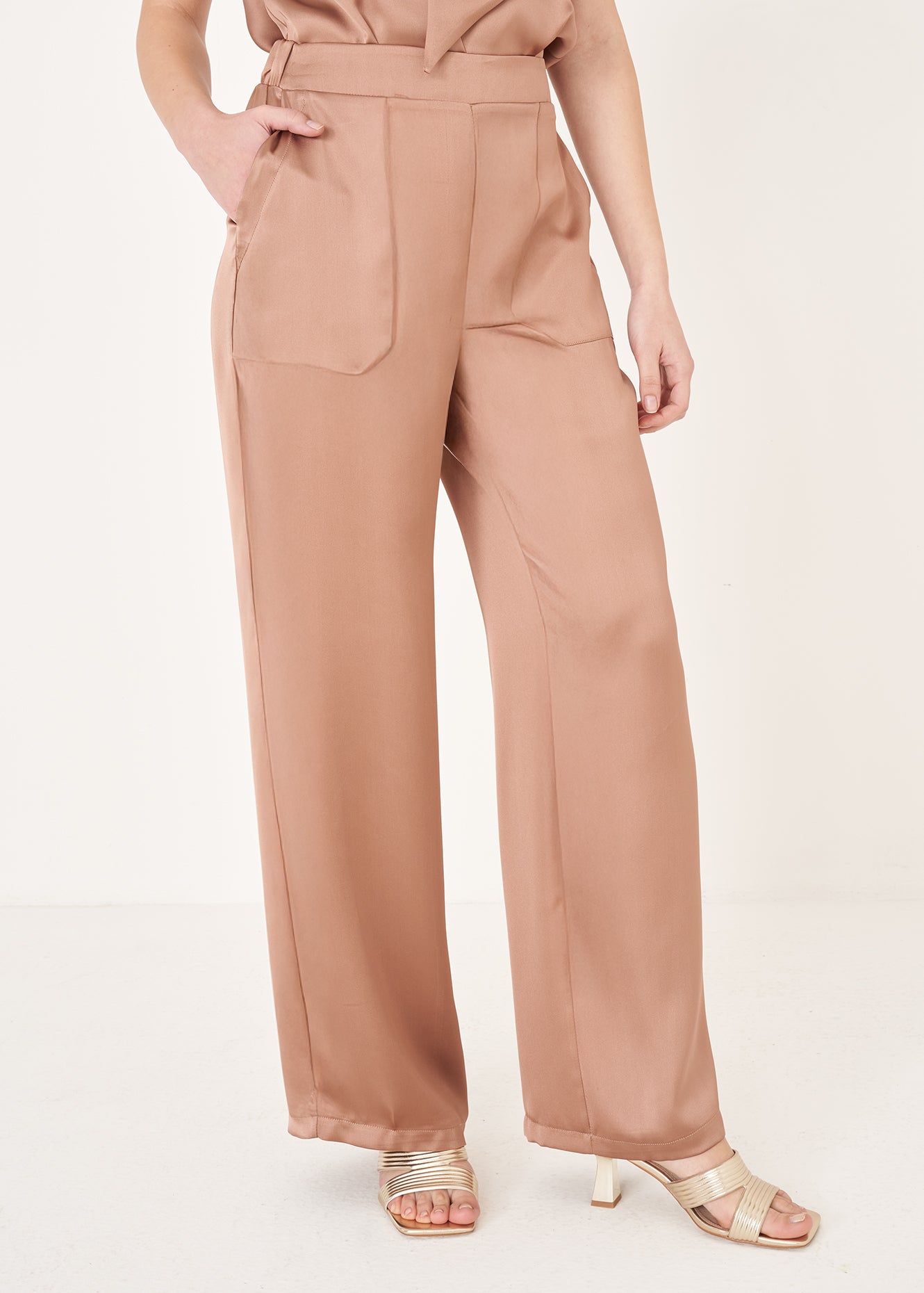 Pantaloni Pablo In Satin