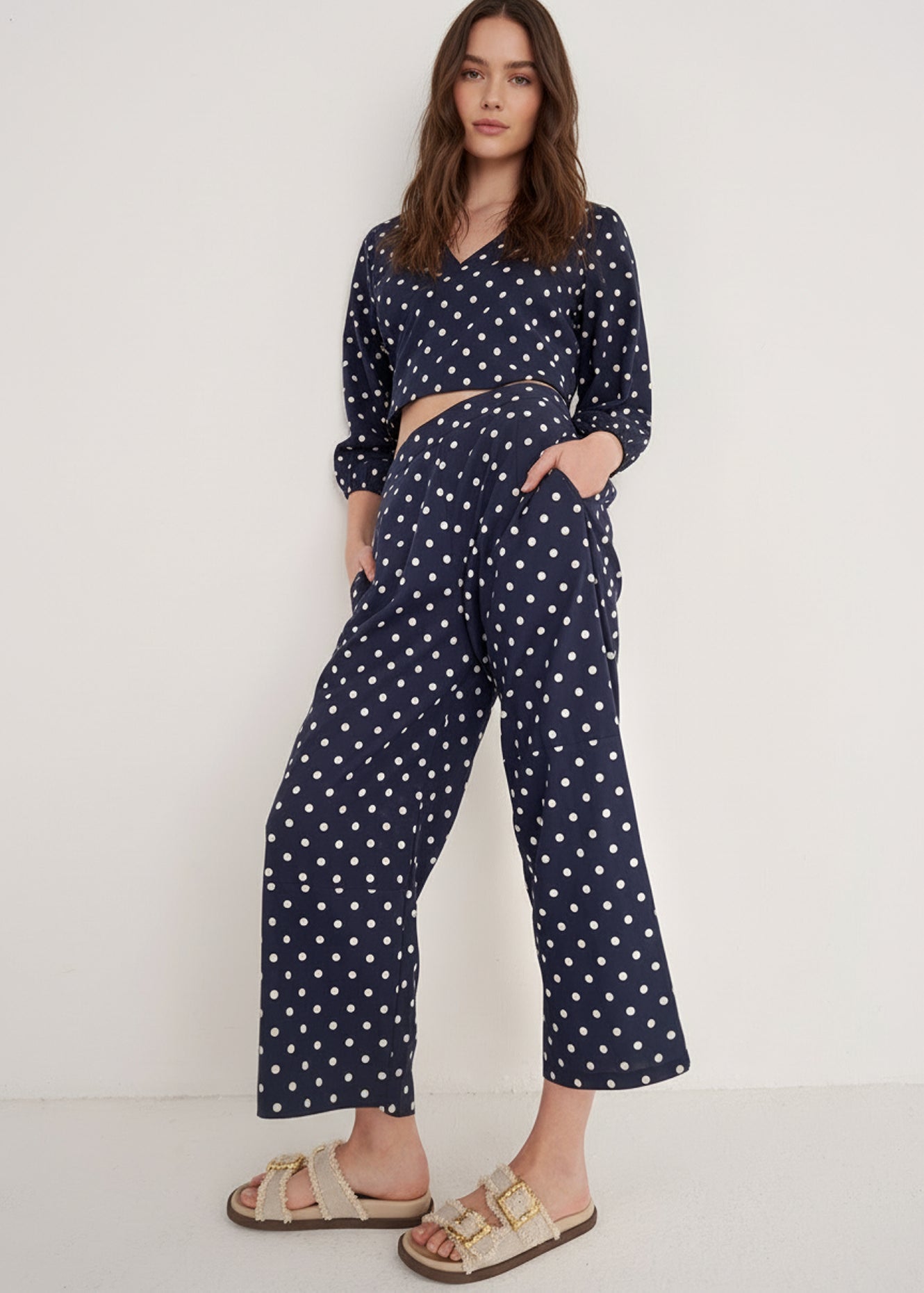 Pantaloni Perk Capri Fantasia