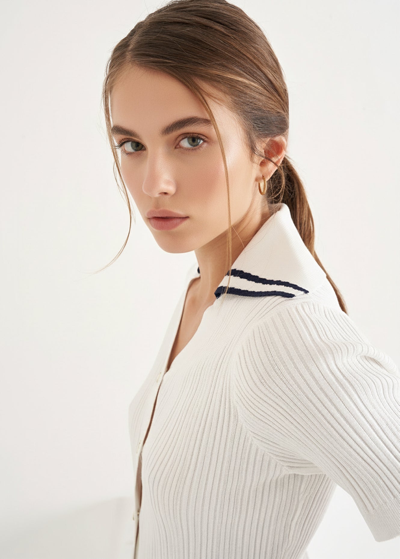 Maglia Murena modello cardigan