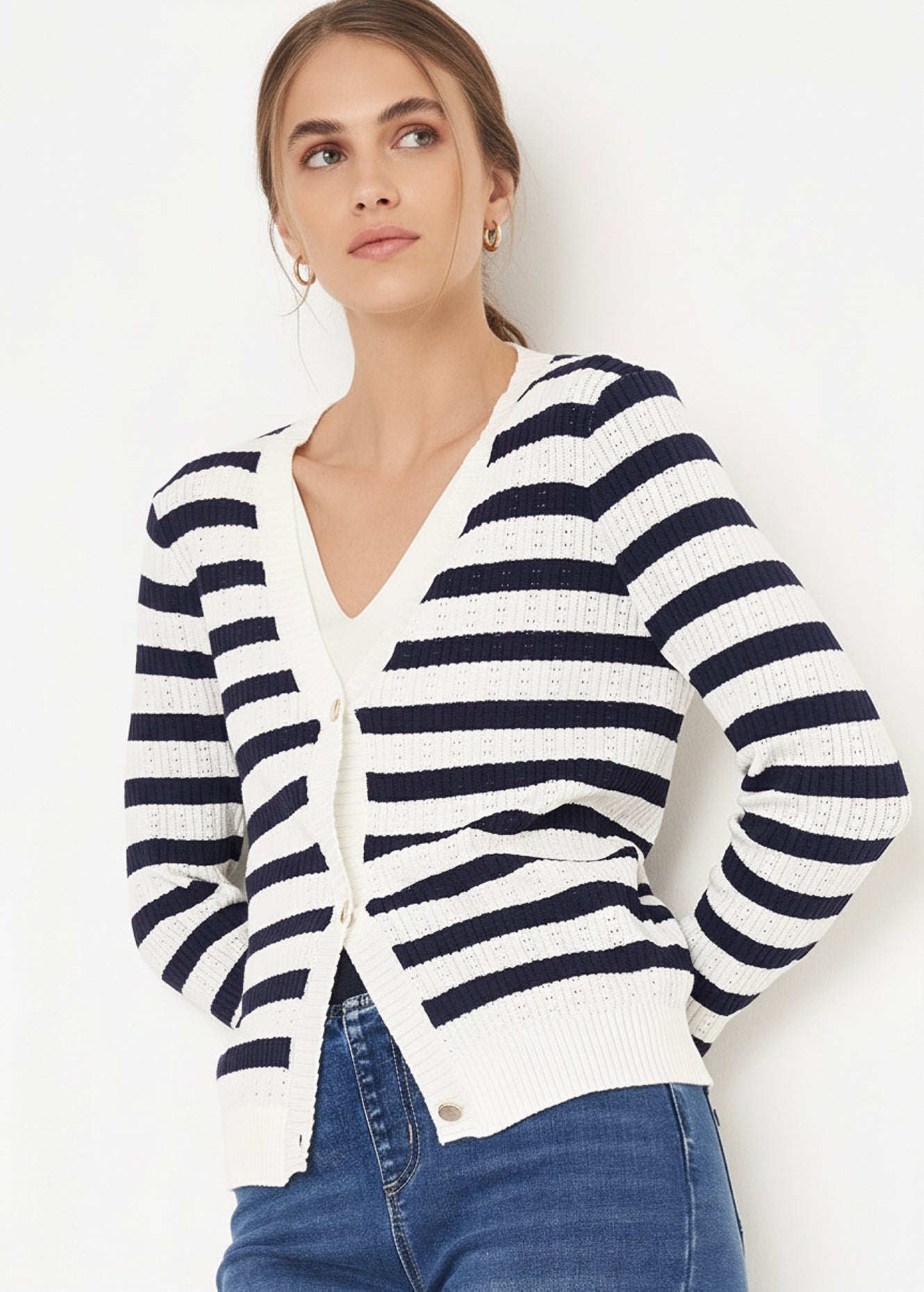 Cardigan Ceres in filo di viscosa