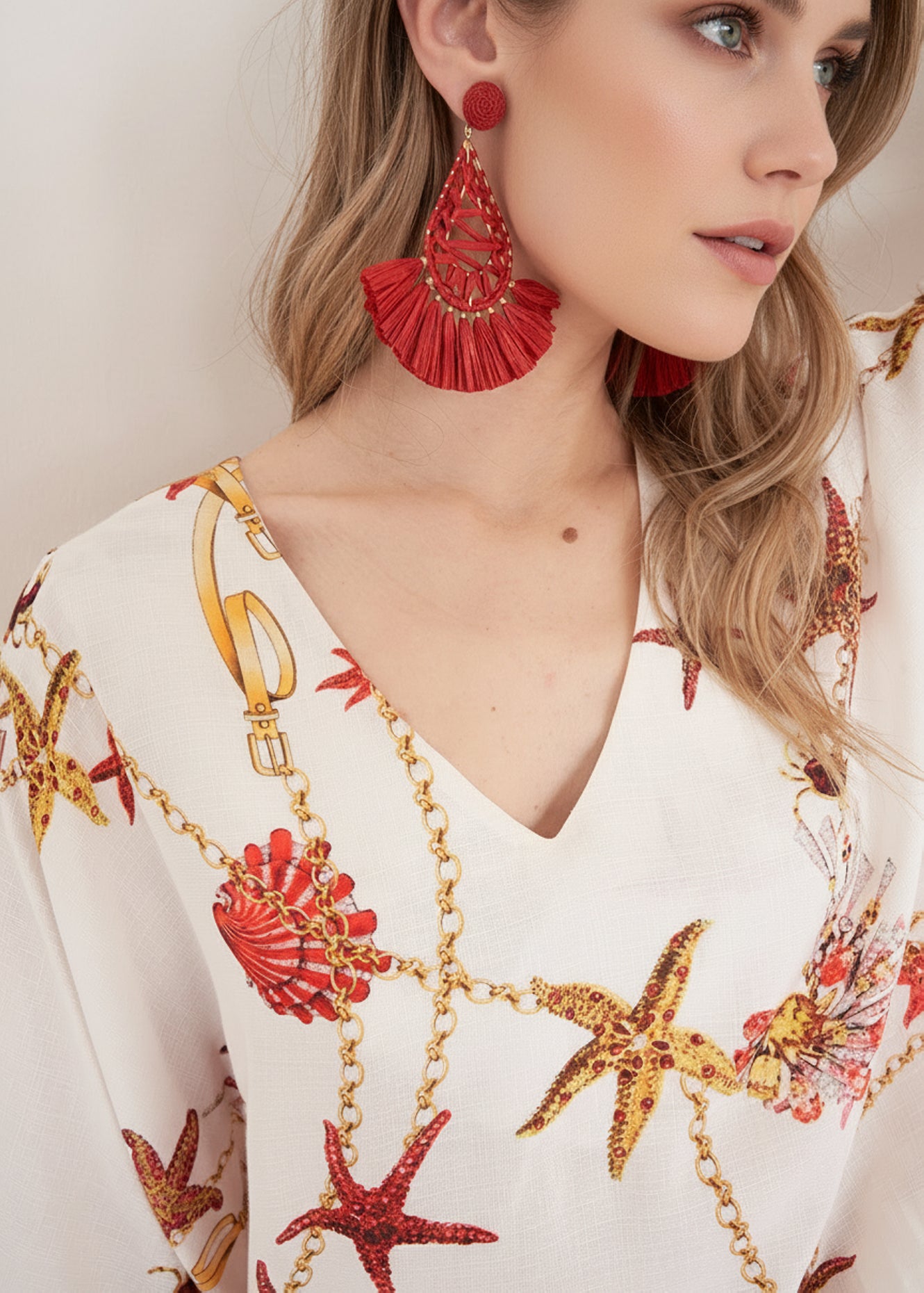T-Shirt Sandra Fantasia Stelle Marine