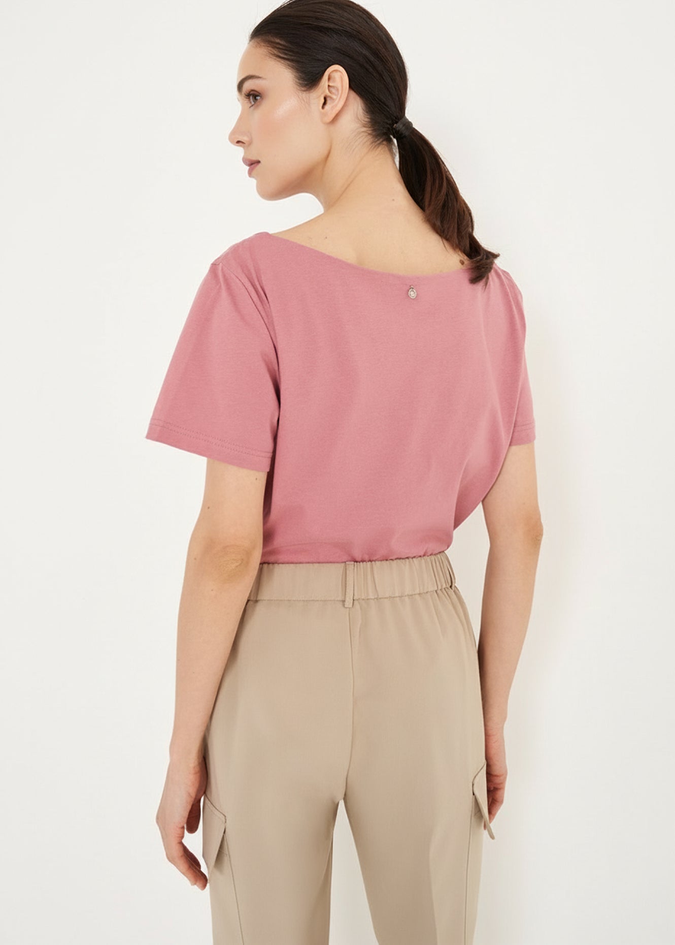 T-shirt Sunset con ricamo
