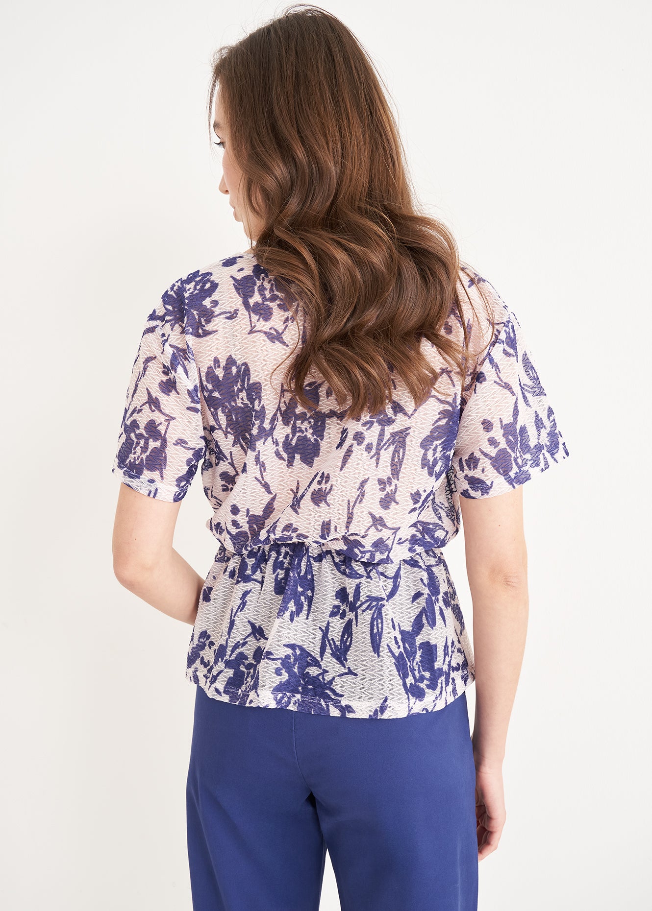 Blusa Sun con stampa floreale