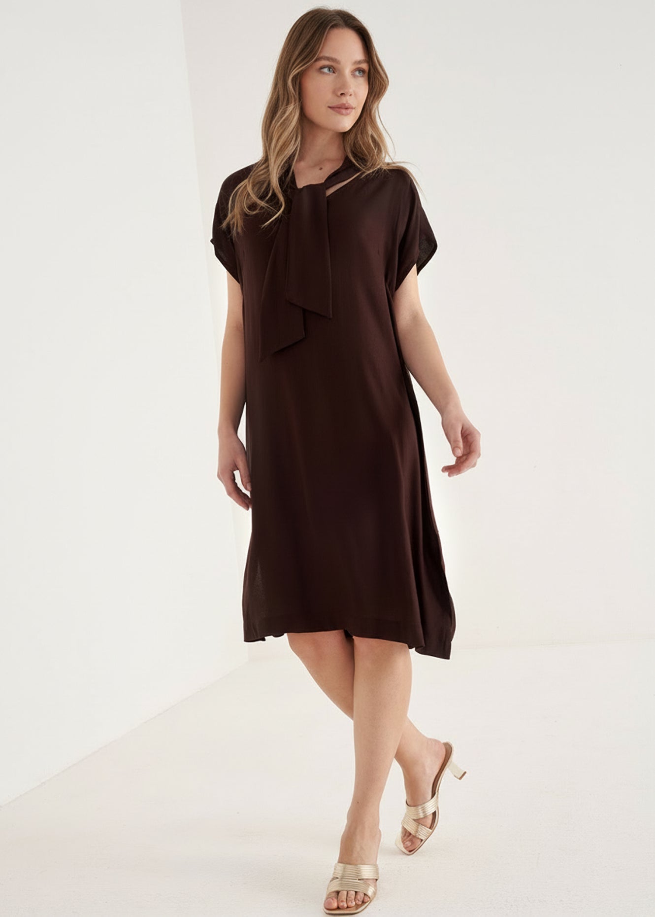 Abito Angie In 100% Viscosa