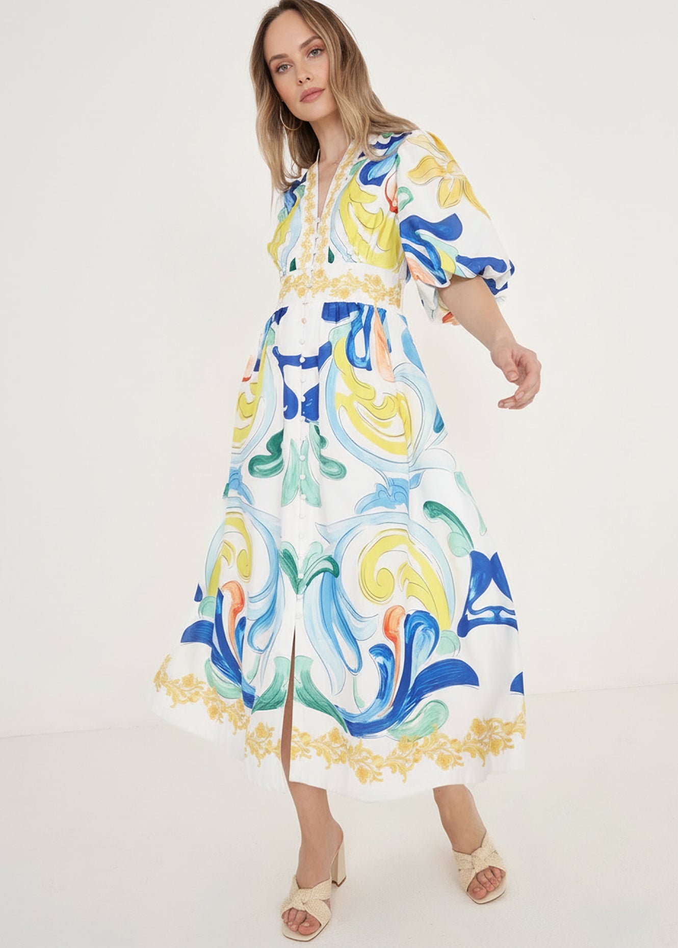 Abito Angelina Fantasia Mediterranea