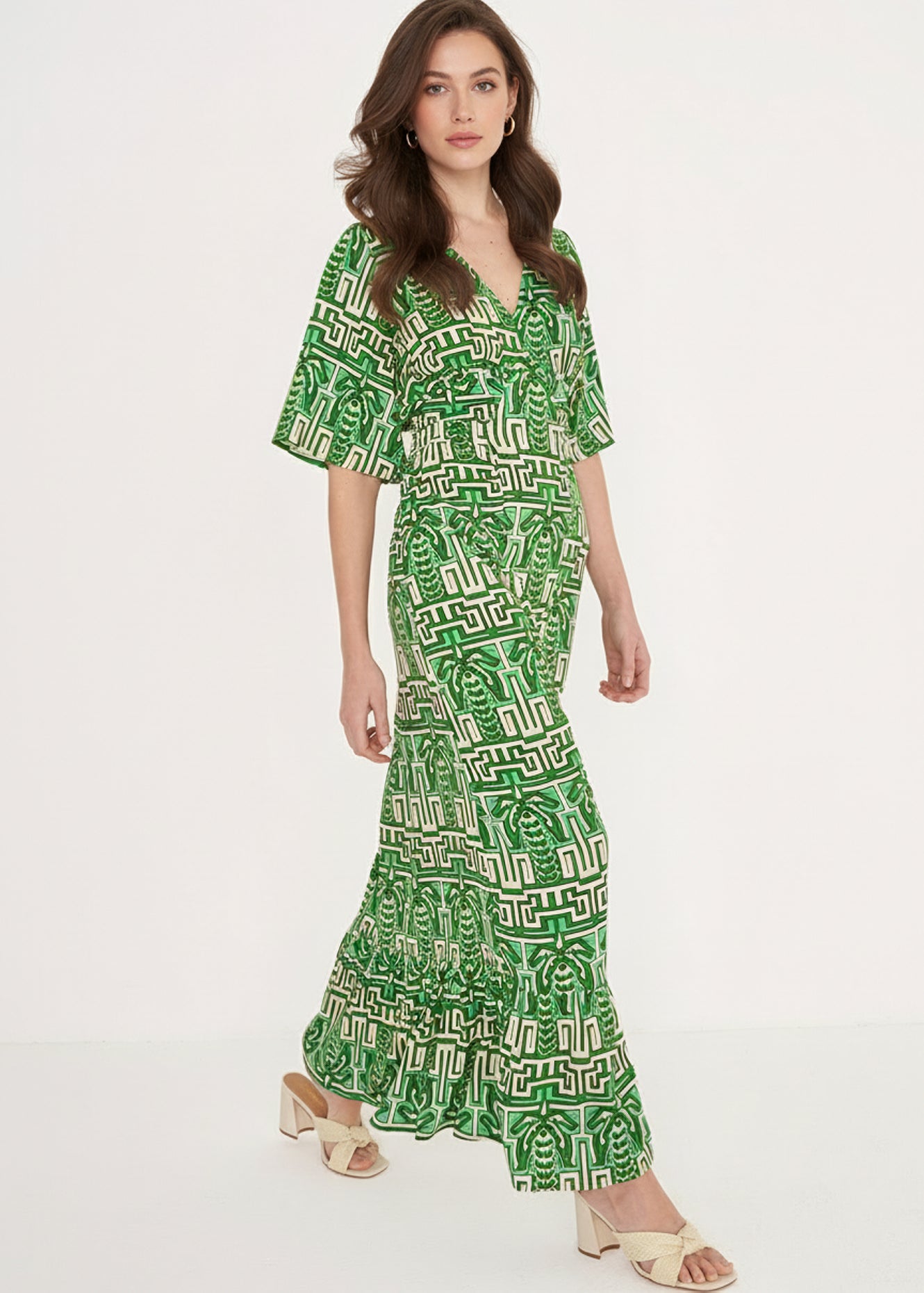 Abito Amira Fantasia Geometrica