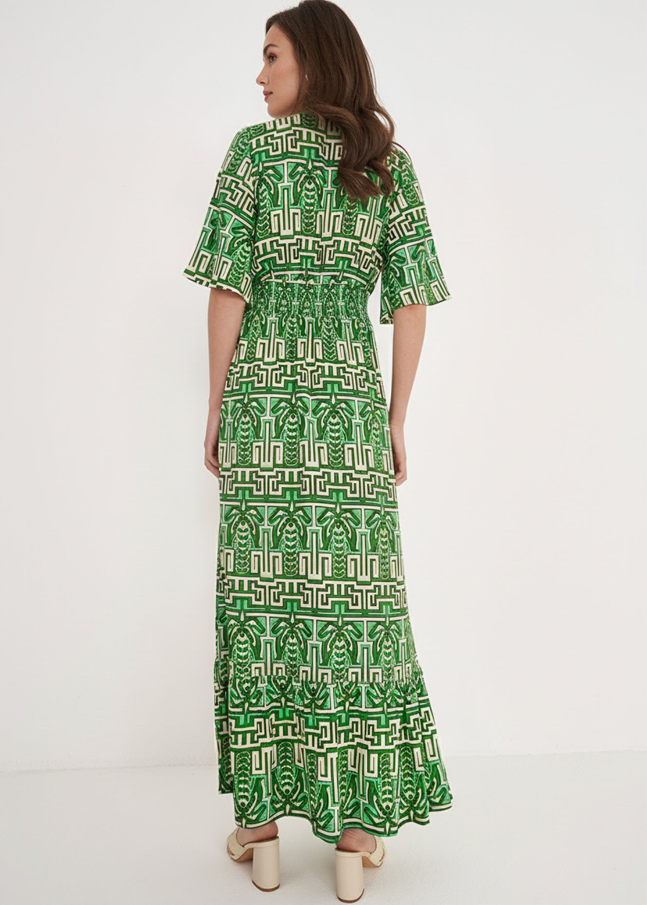 Abito Amira Fantasia Geometrica