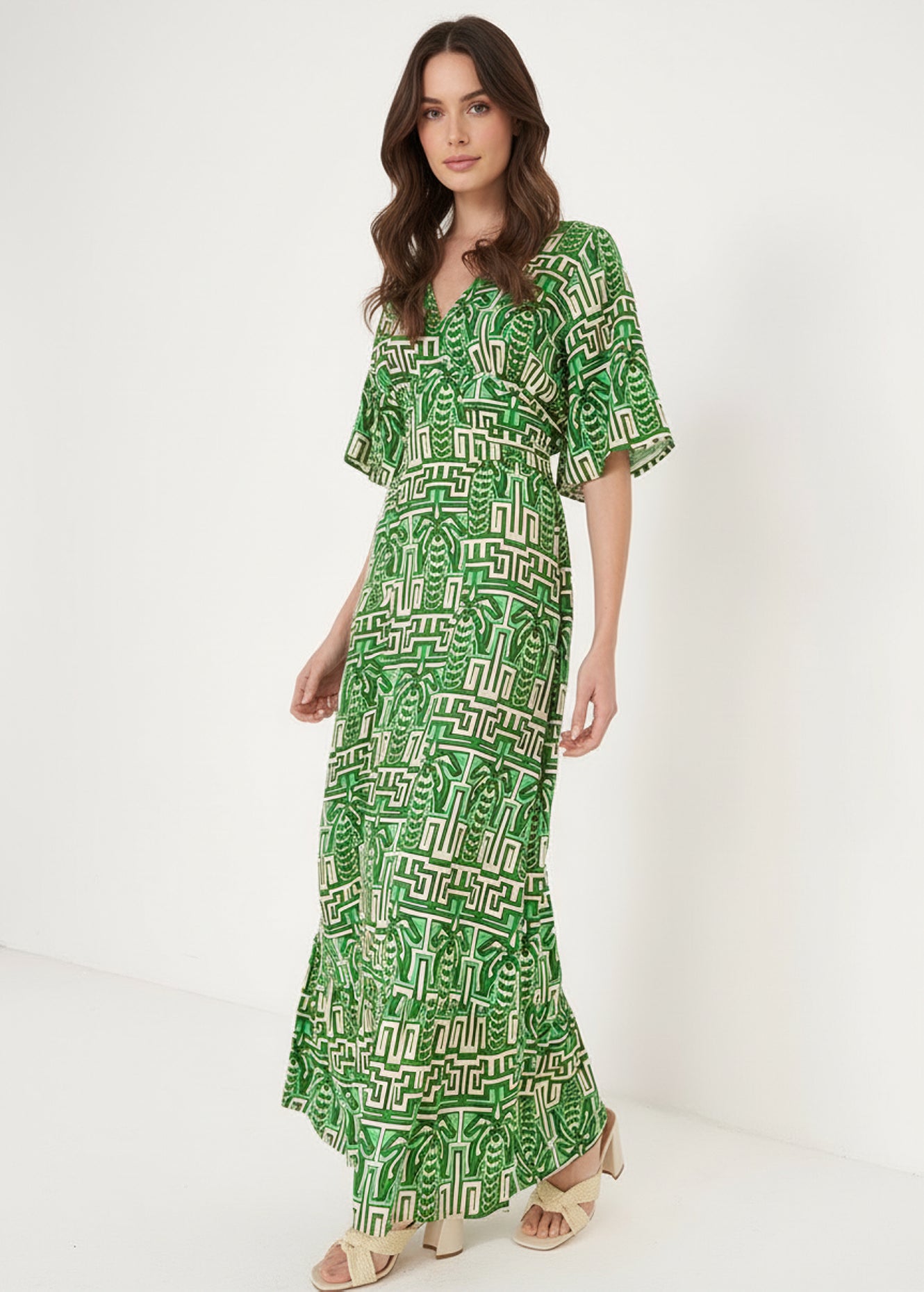 Abito Amira Fantasia Geometrica