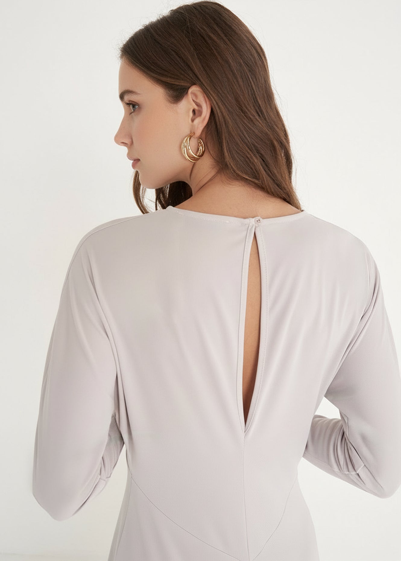 Abito lungo Amir in jersey