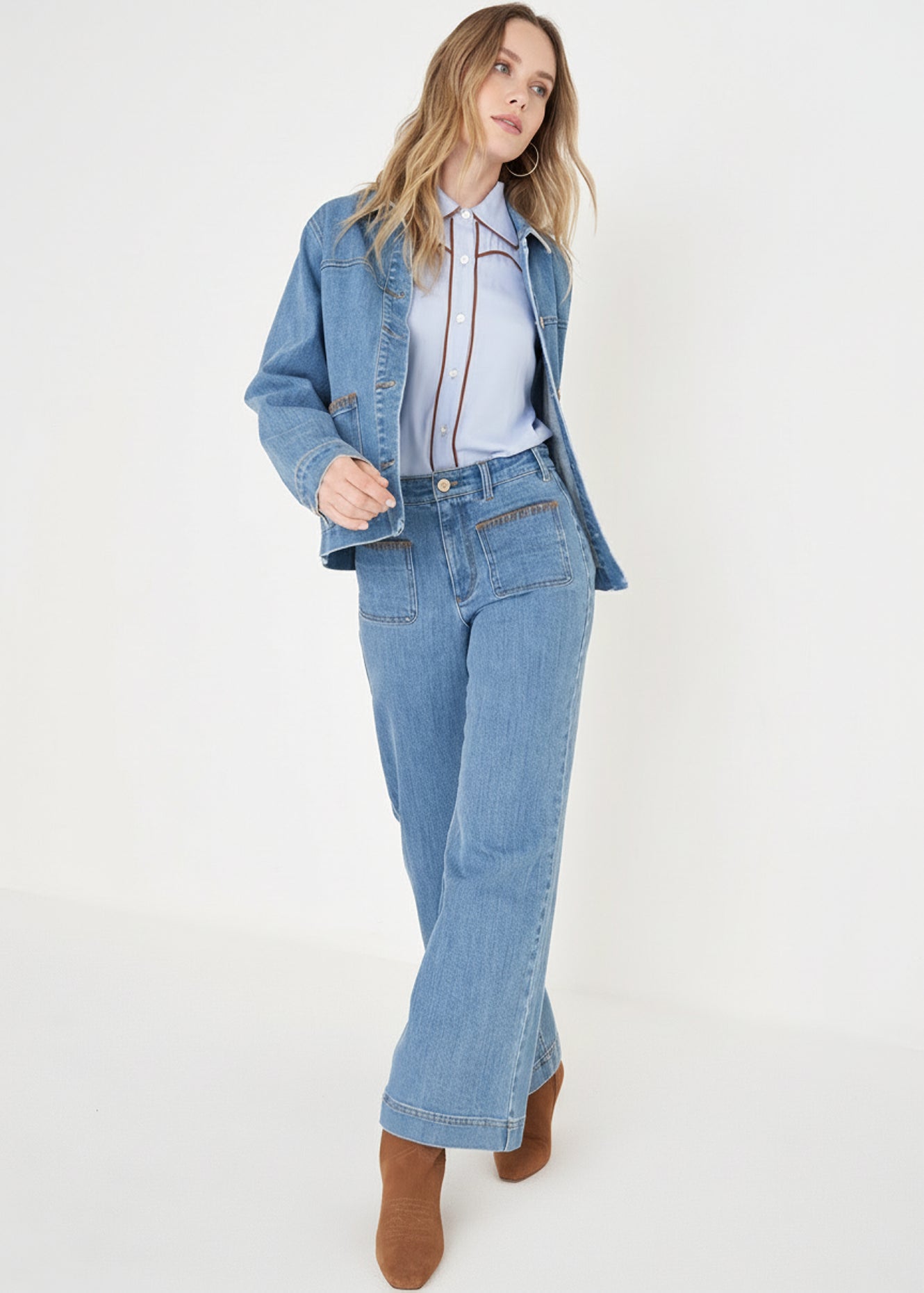 Giubbino Gila in denim di cotone