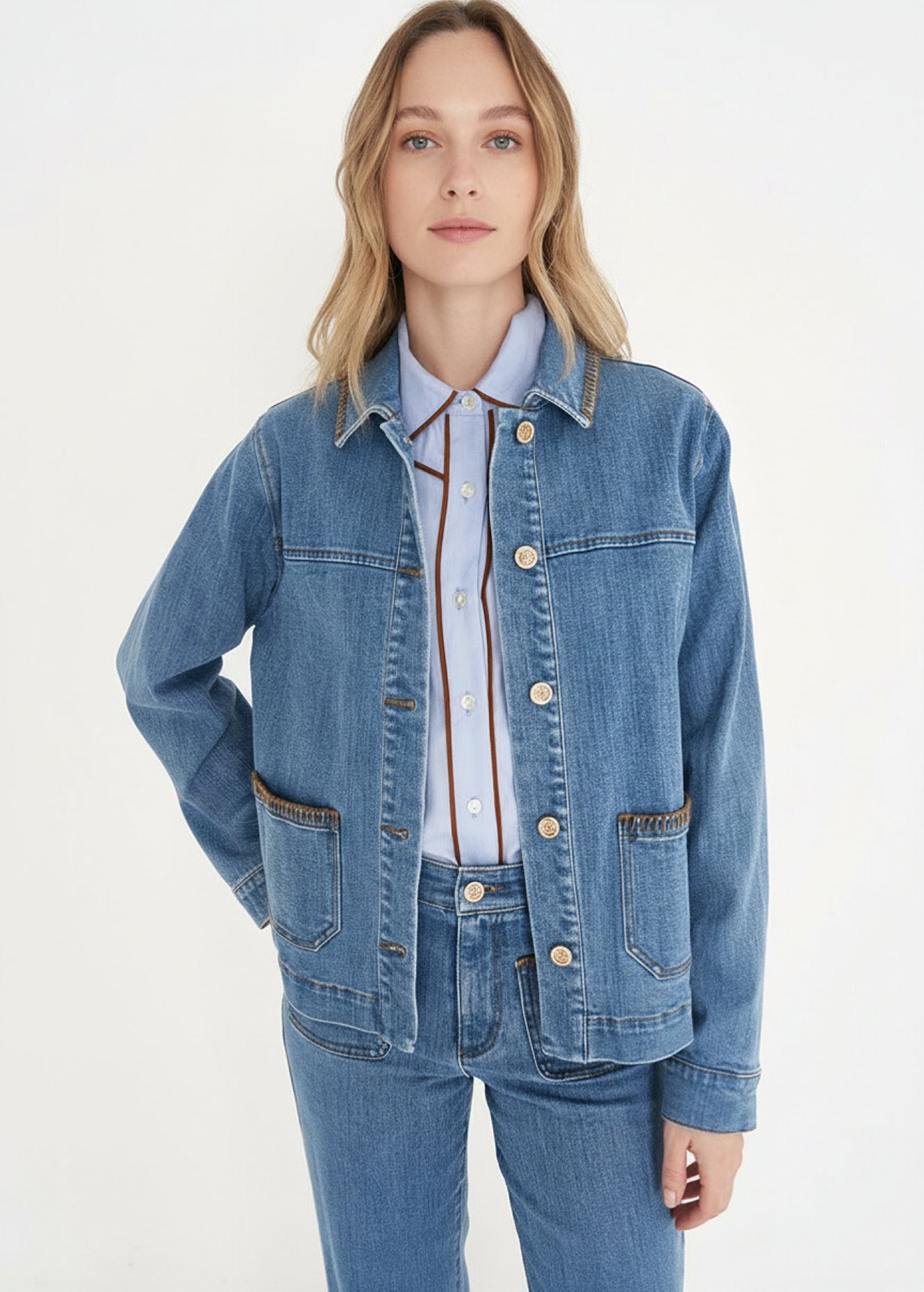 Giubbino Gila in denim di cotone