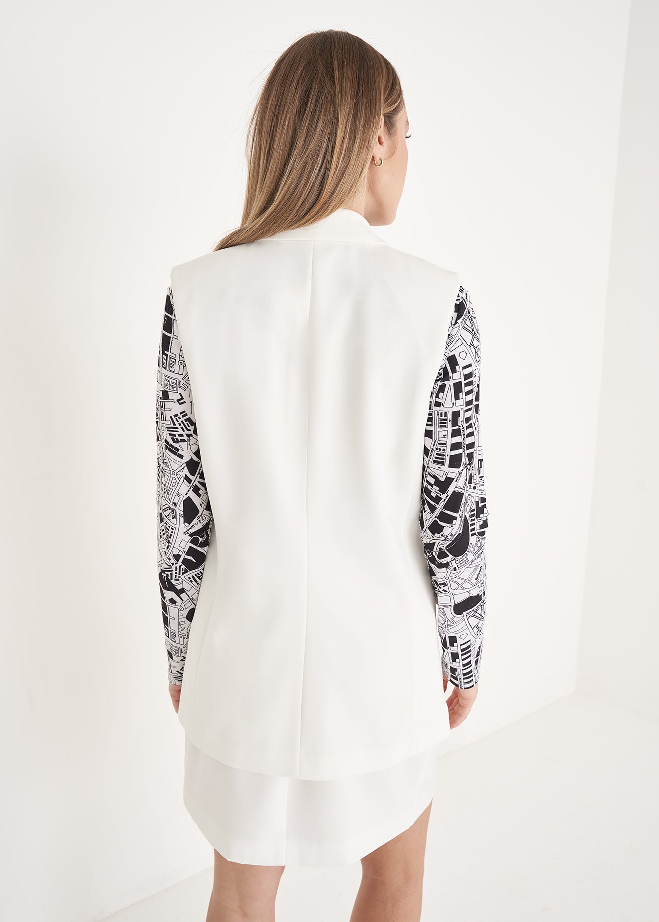 Gilet Gile Monopetto Con Tasche