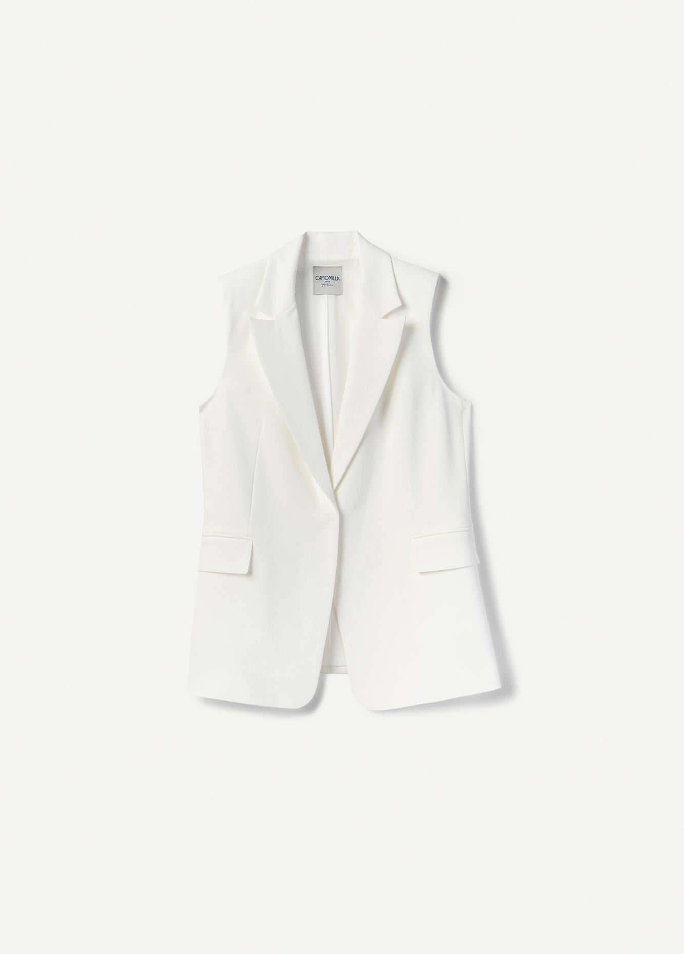 Gilet Gile Monopetto Con Tasche