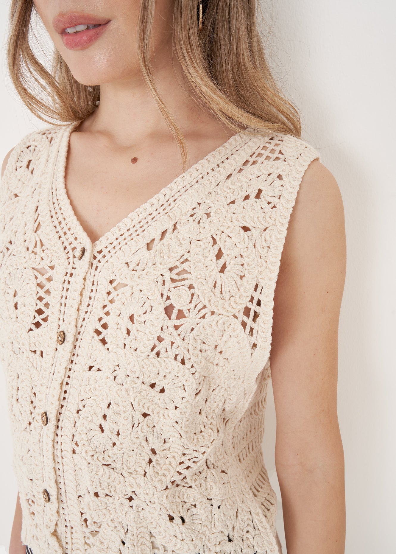 Gilet Gemm In Crochet