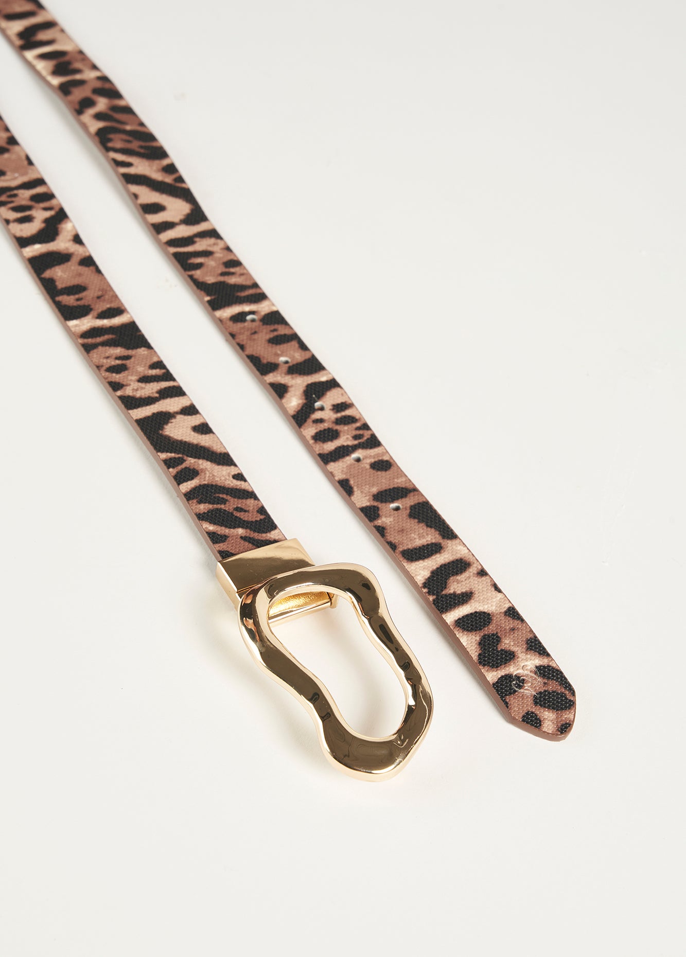 Cintura reversibile Charm in ecopelle