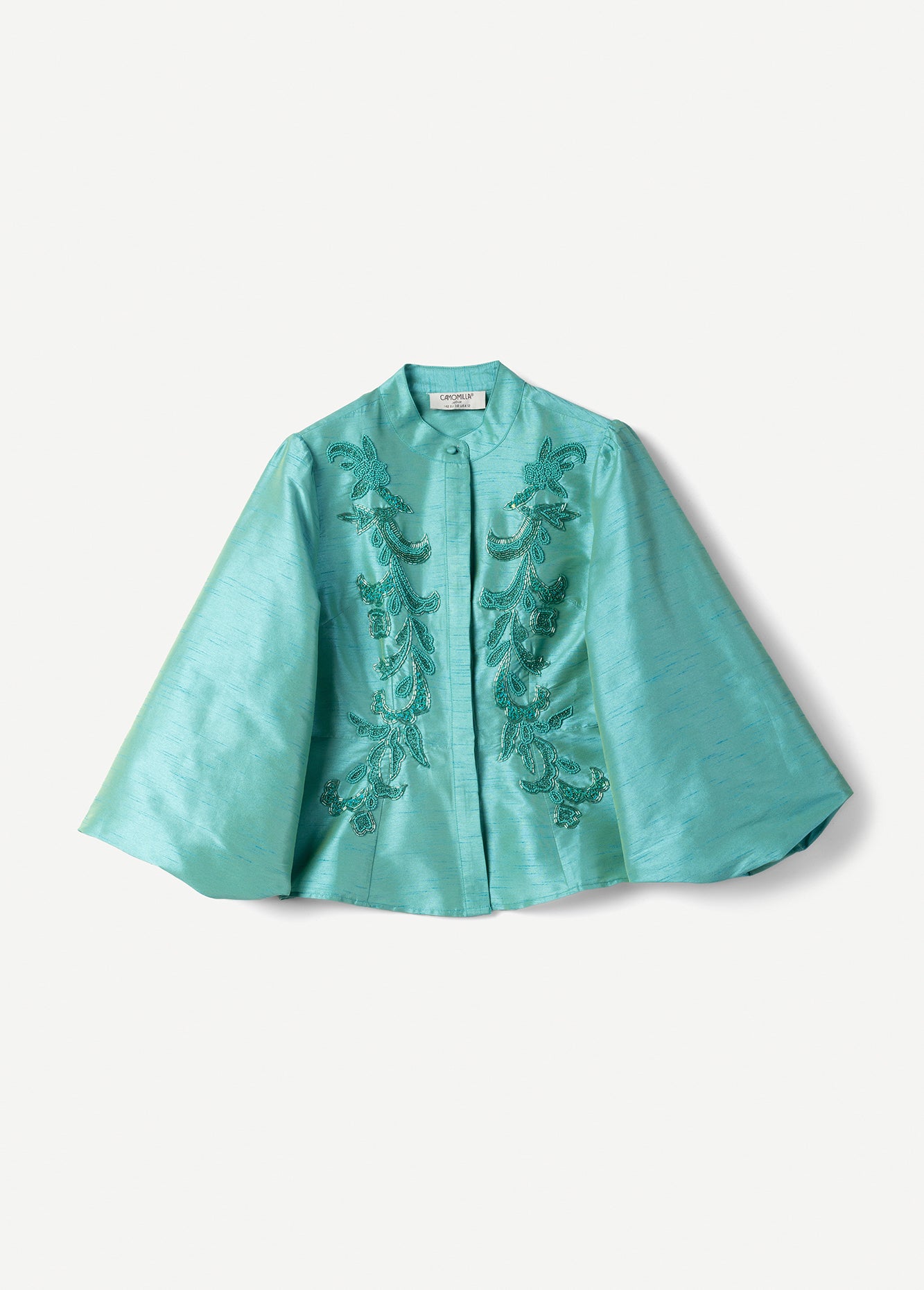 Camicia Clouds in poly shantung