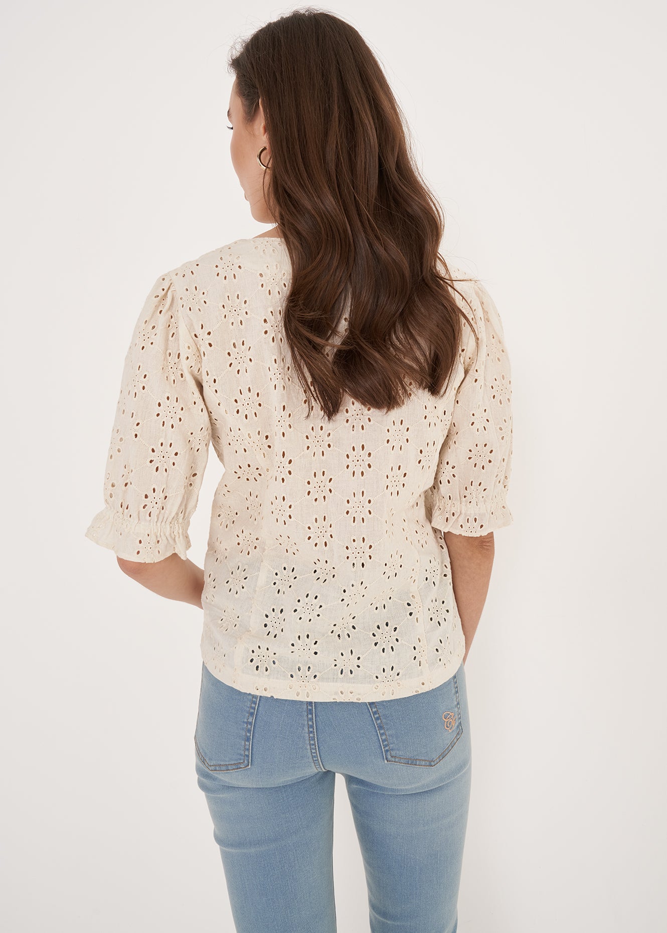 Camicia Candy In Pizzo Sangallo