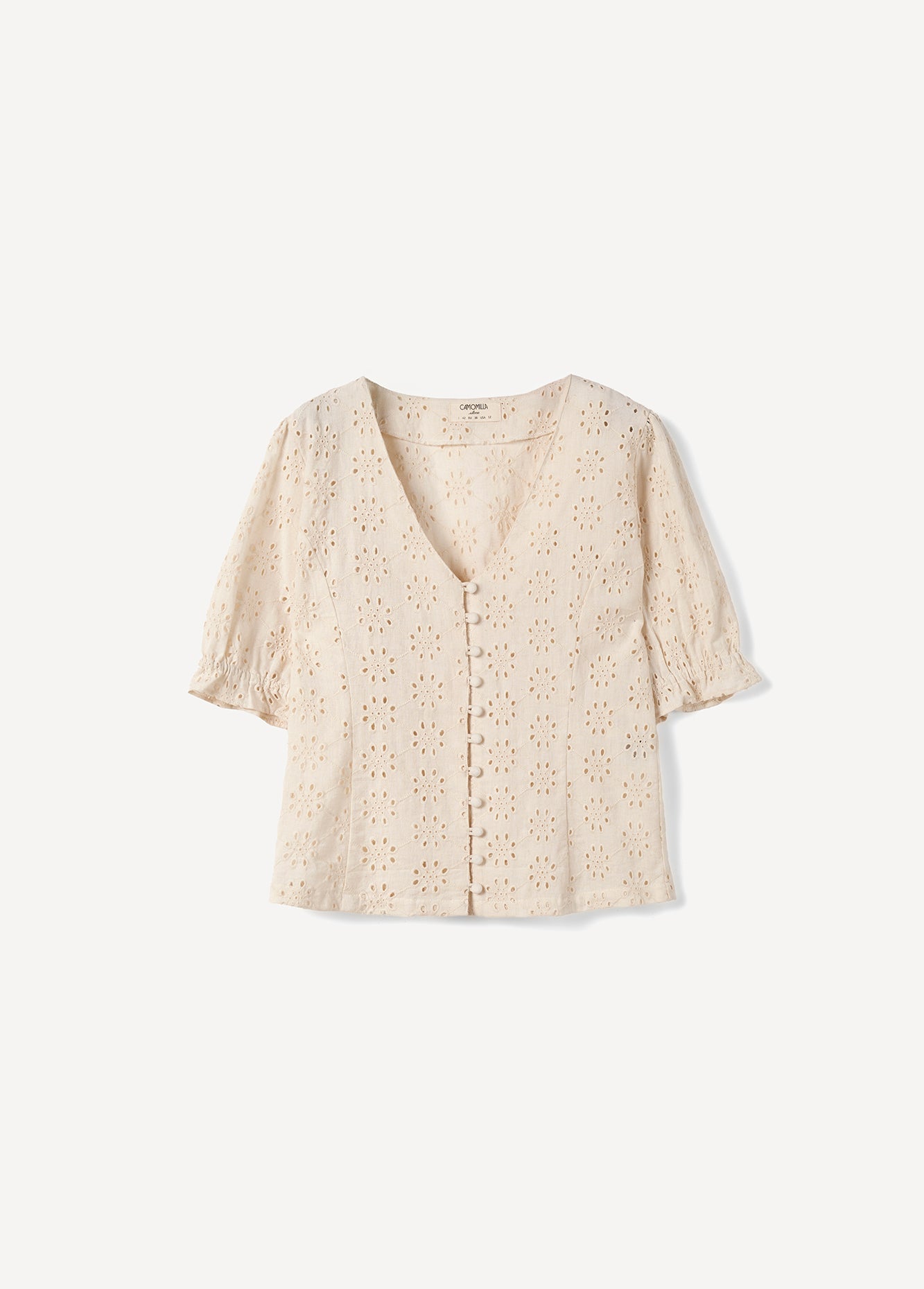Camicia Candy In Pizzo Sangallo