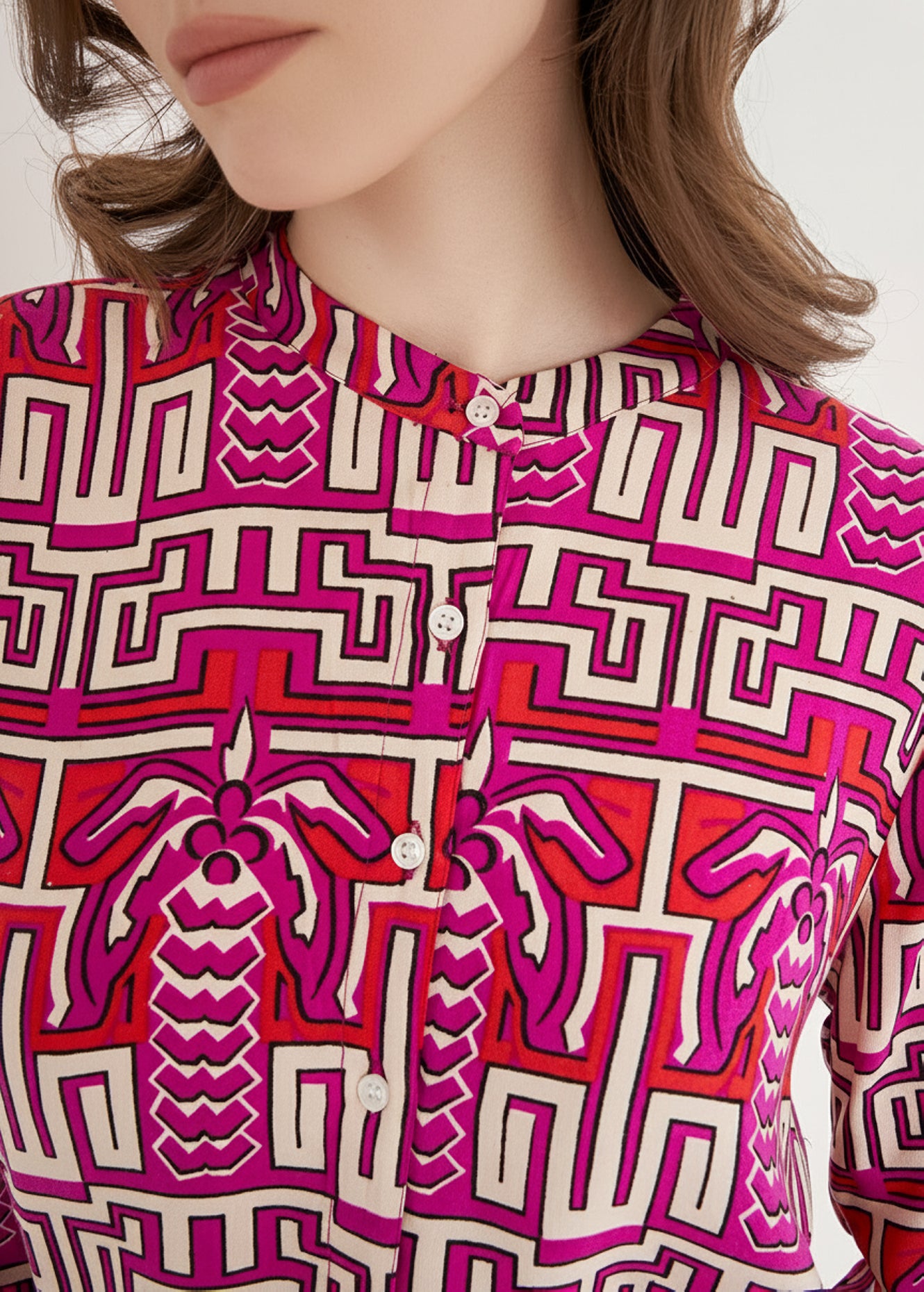 Camicia Corsica Fantasia Geometrica