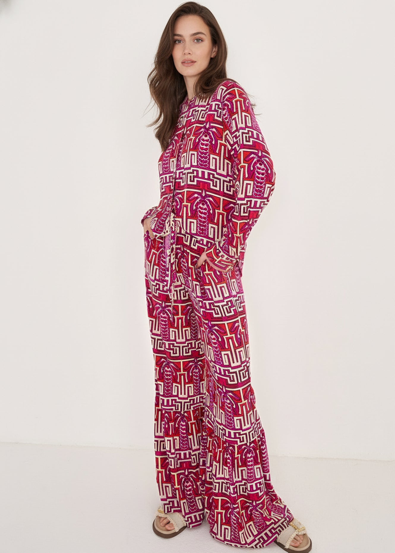 Camicia Corsica Fantasia Geometrica