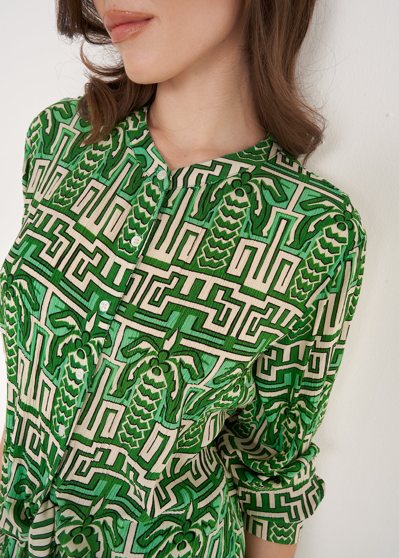 Camicia Corsica Fantasia Geometrica