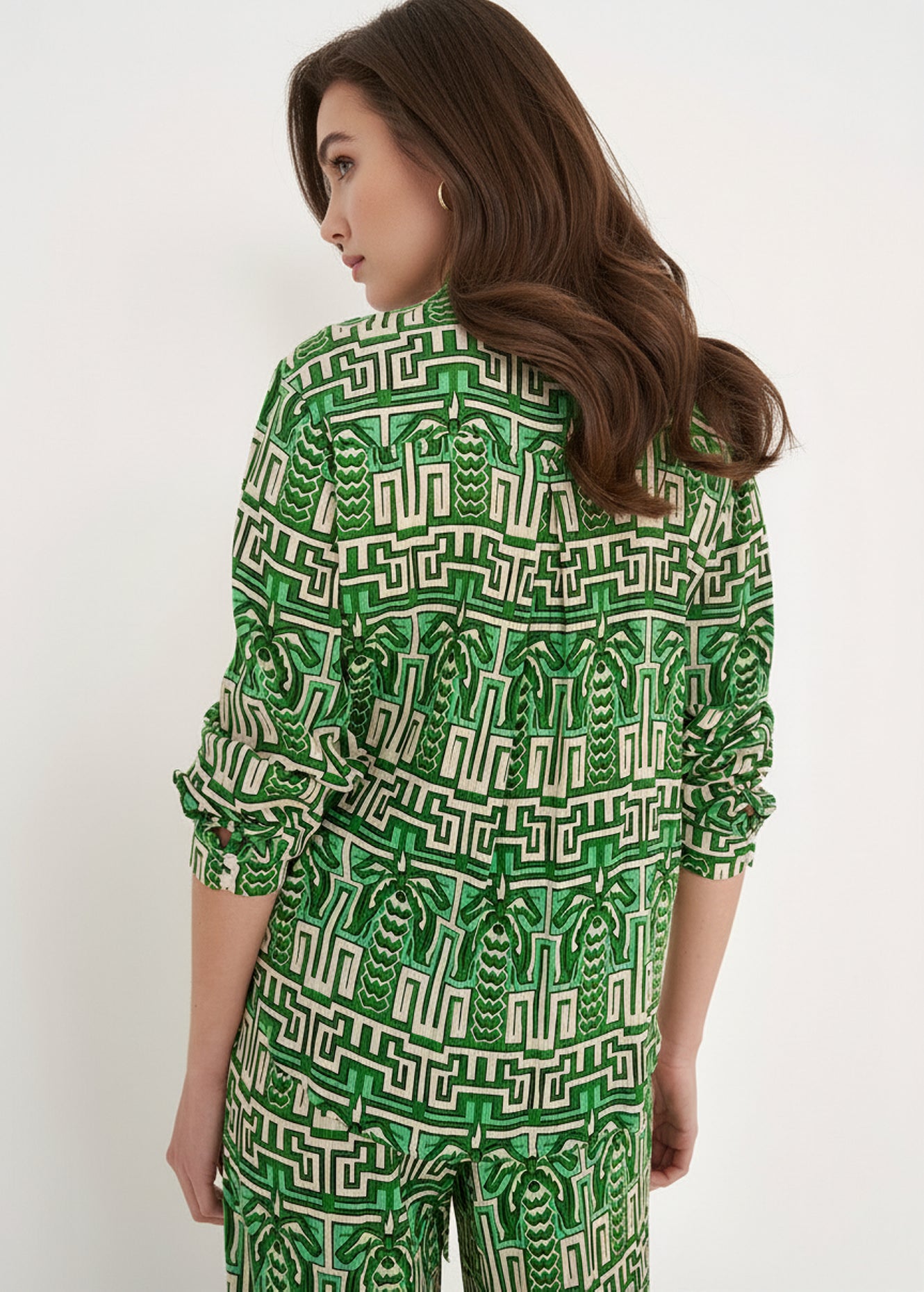 Camicia Corsica Fantasia Geometrica