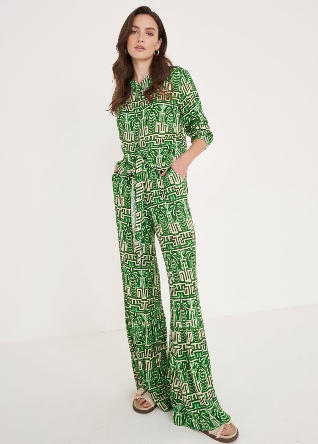 Camicia Corsica Fantasia Geometrica