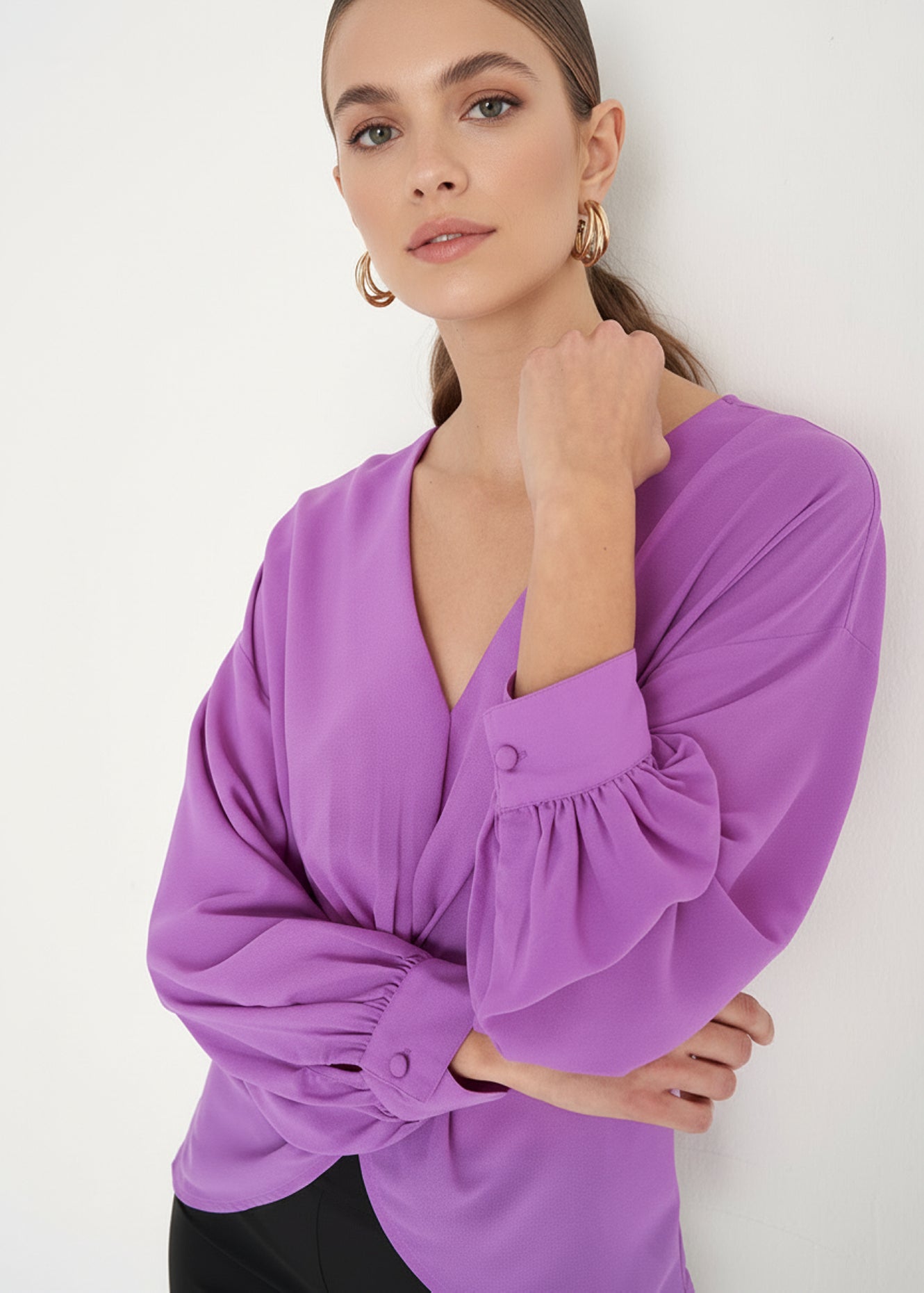 Blusa Benoit in georgette