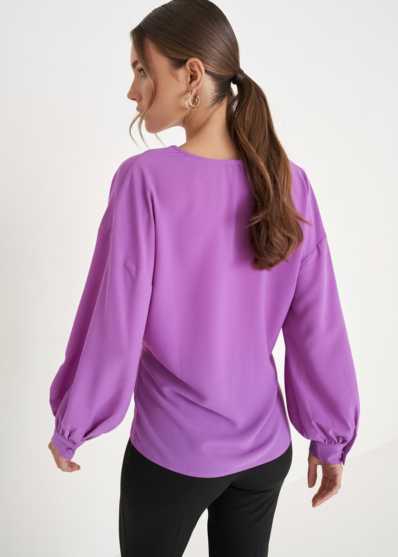 Blusa Benoit in georgette
