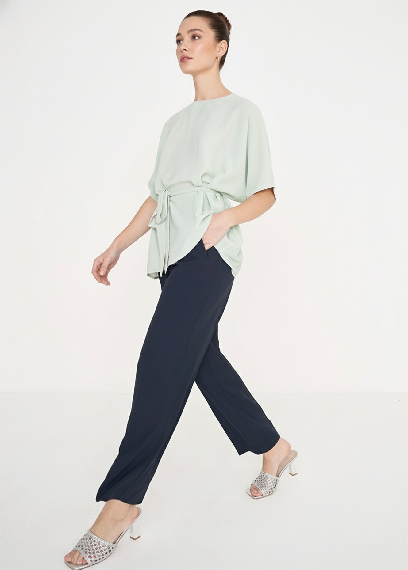 Blusa Benor in georgette