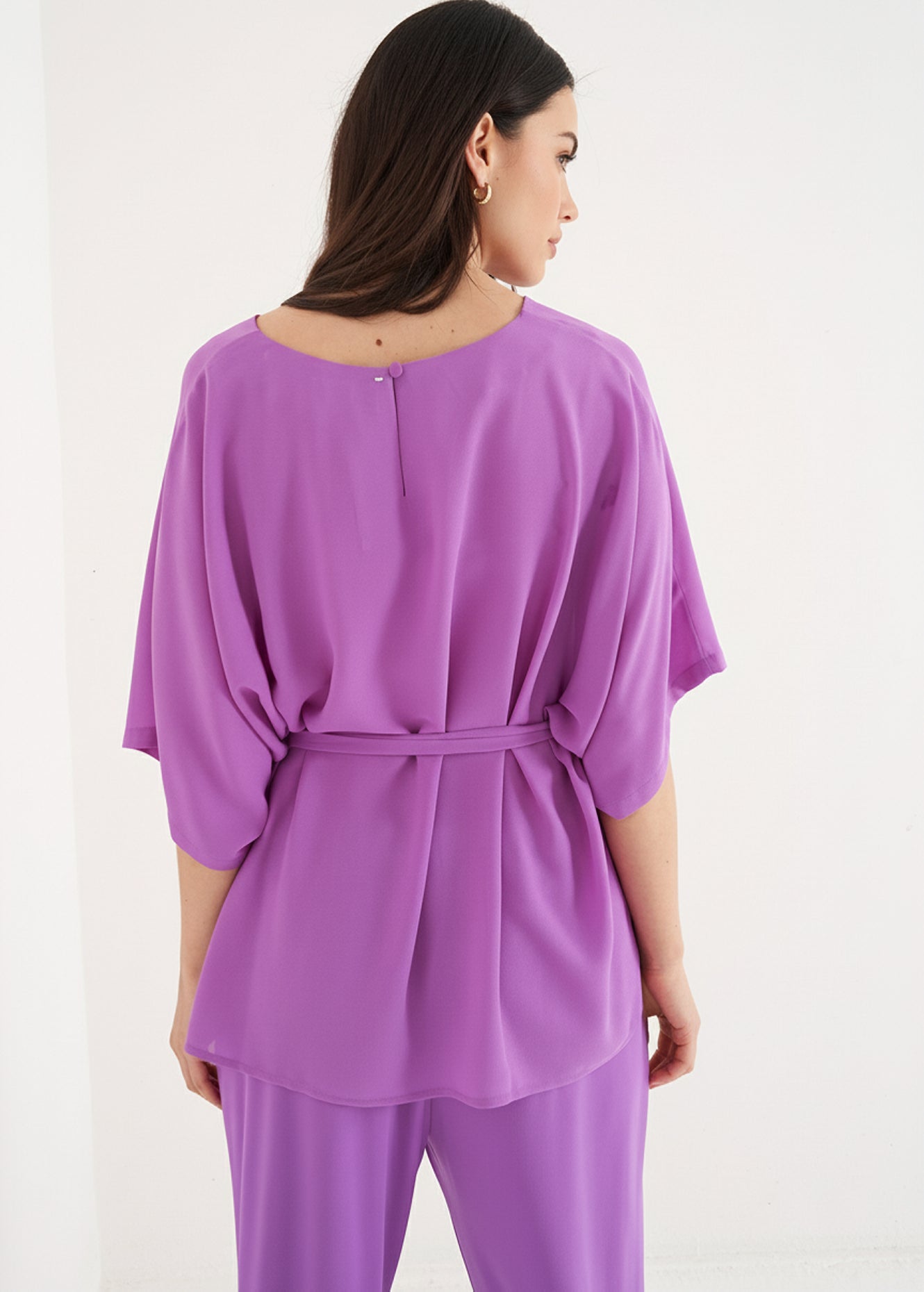 Blusa Benoro Con Cintura