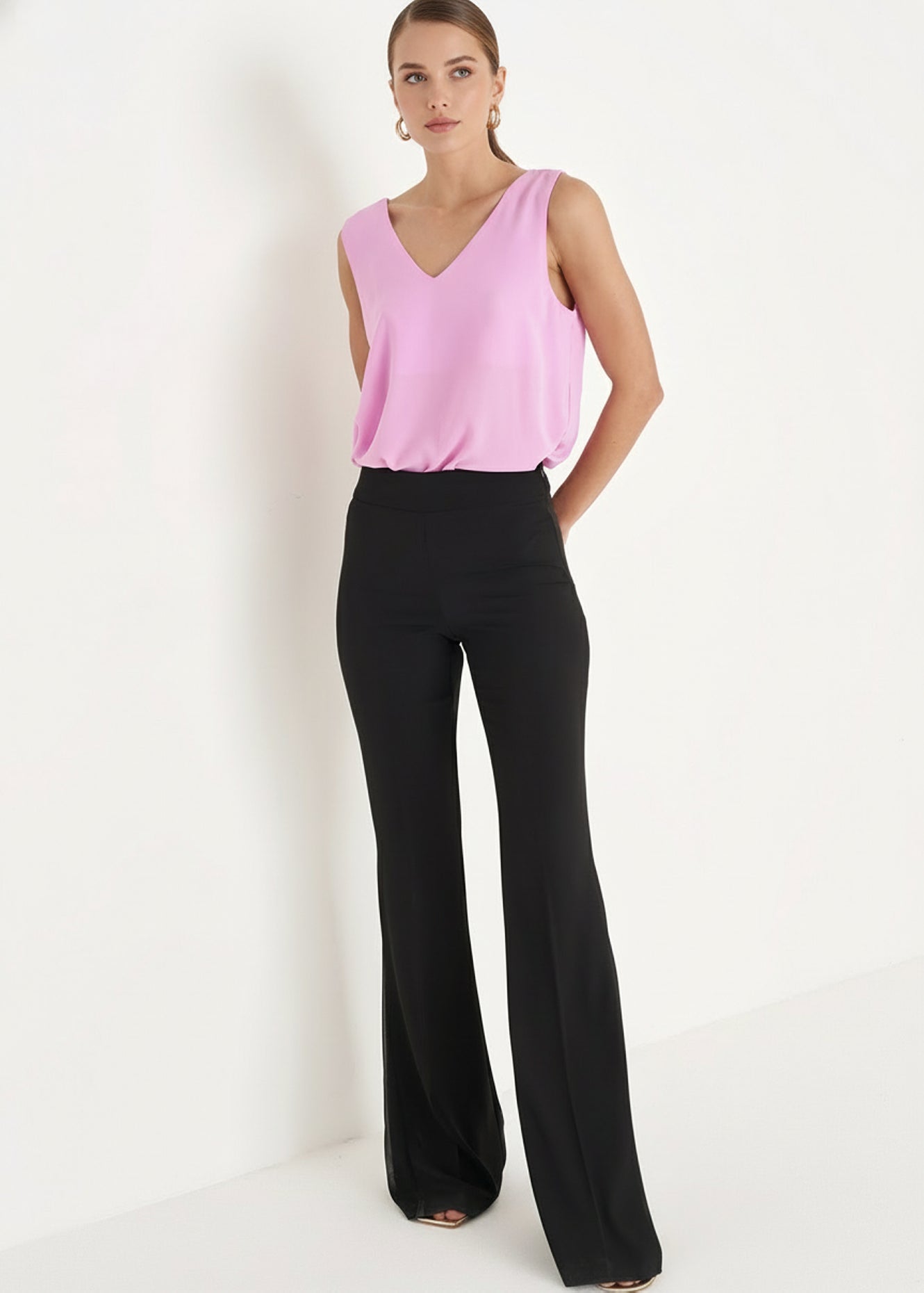 Top Tony con scollo a V