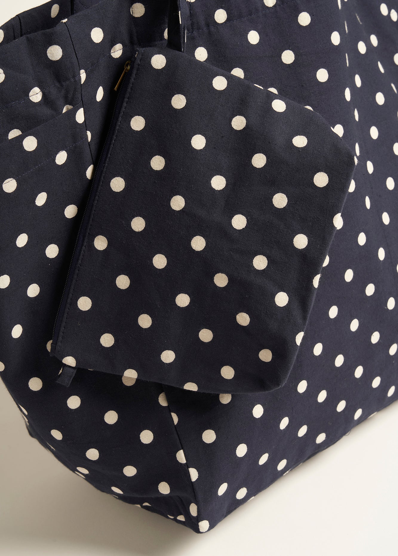 Borsa Blendas in Cotone con Stampa Pois
