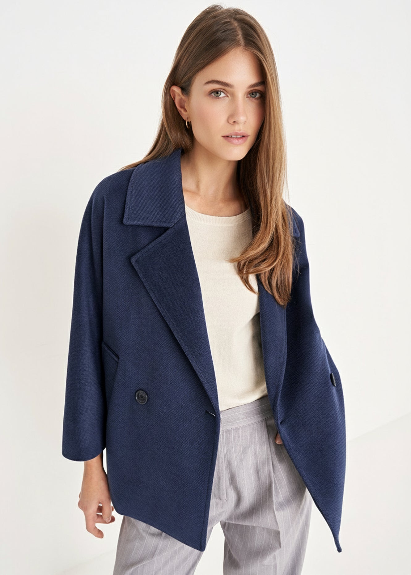 Doppiopetto in panno Cleope