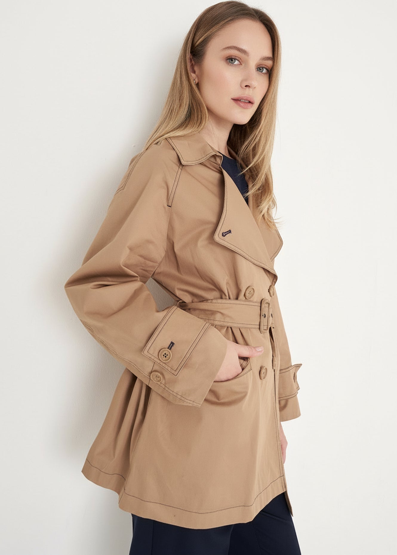 Trench Ted in cotone