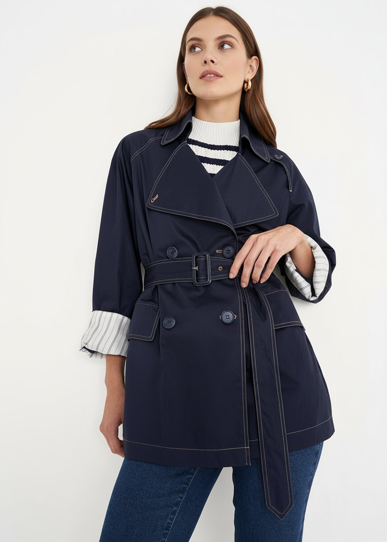 Trench Ted in cotone