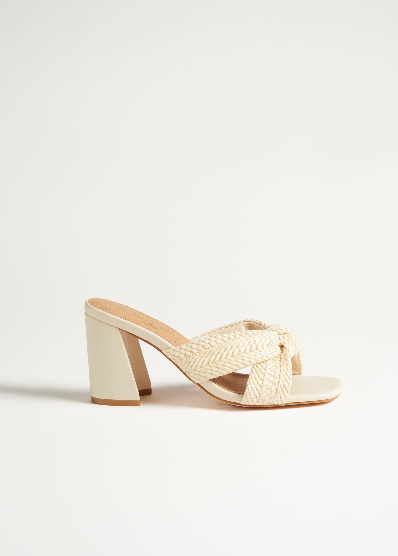 Sandalo Shiny in paglia