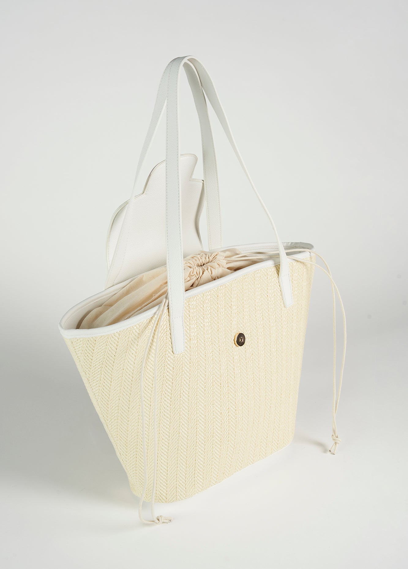 Borsa shopping Breina in raffia