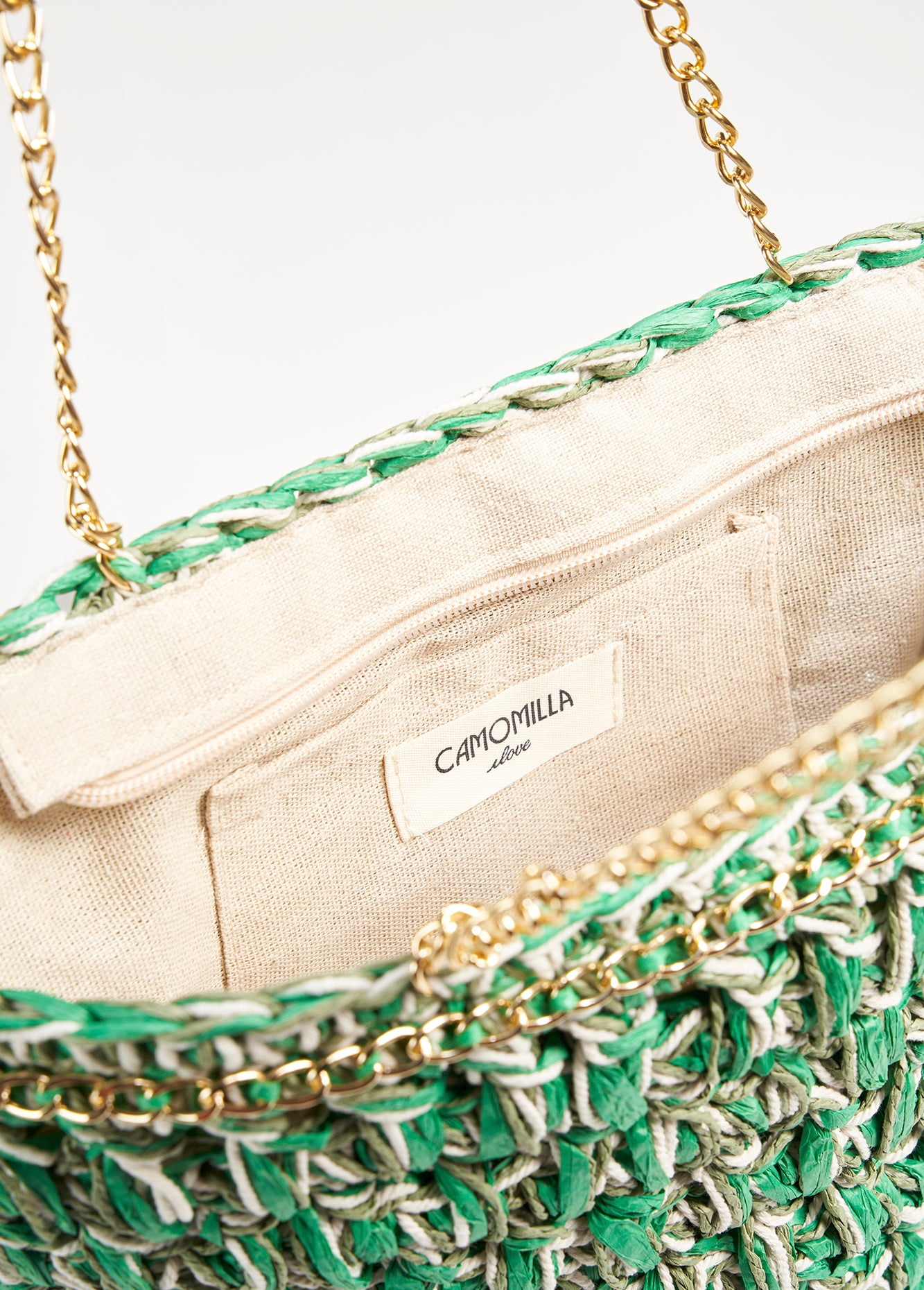 Borsa shopping intrecciata Bosa