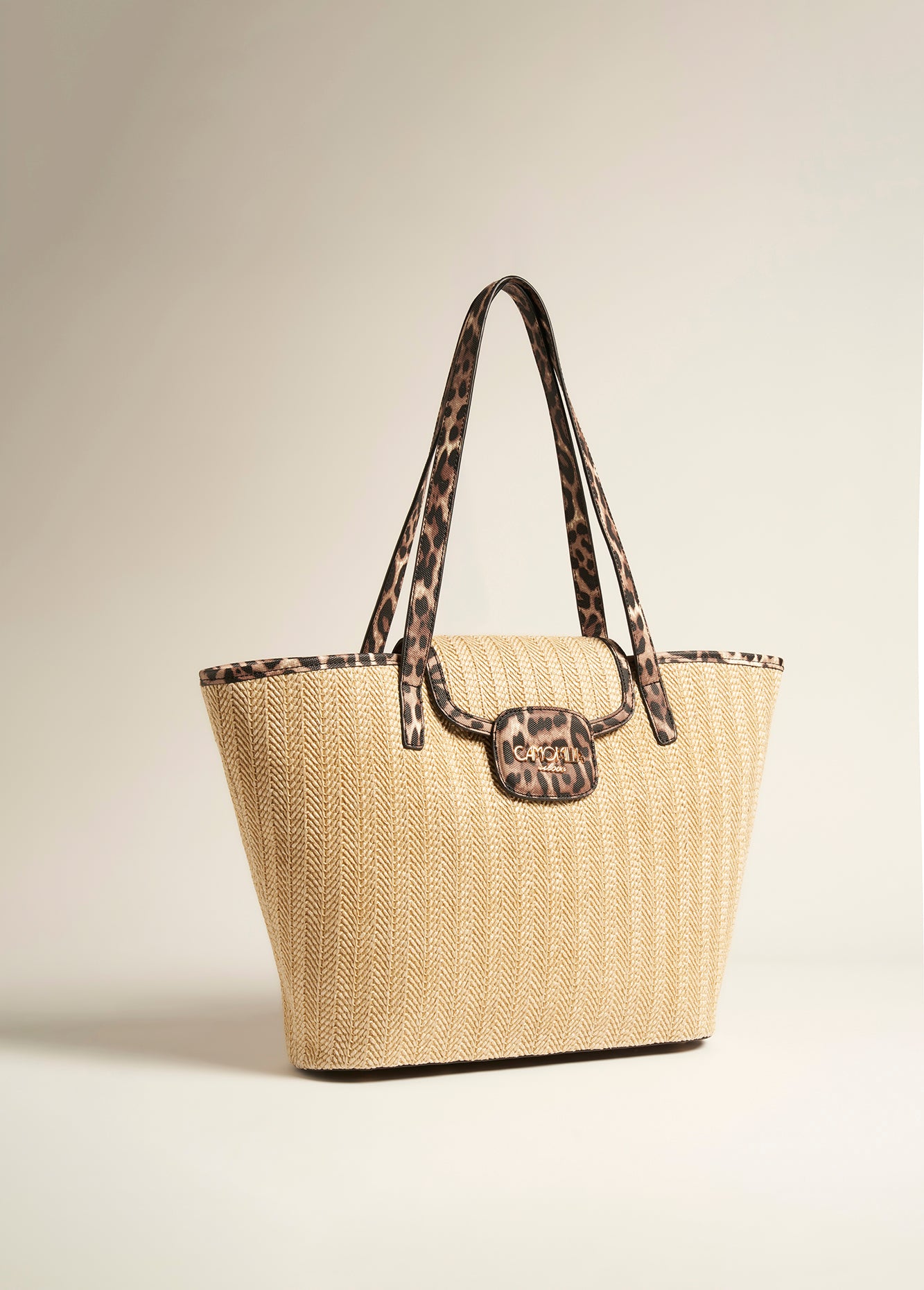 Borsa Breina Big effetto paglia